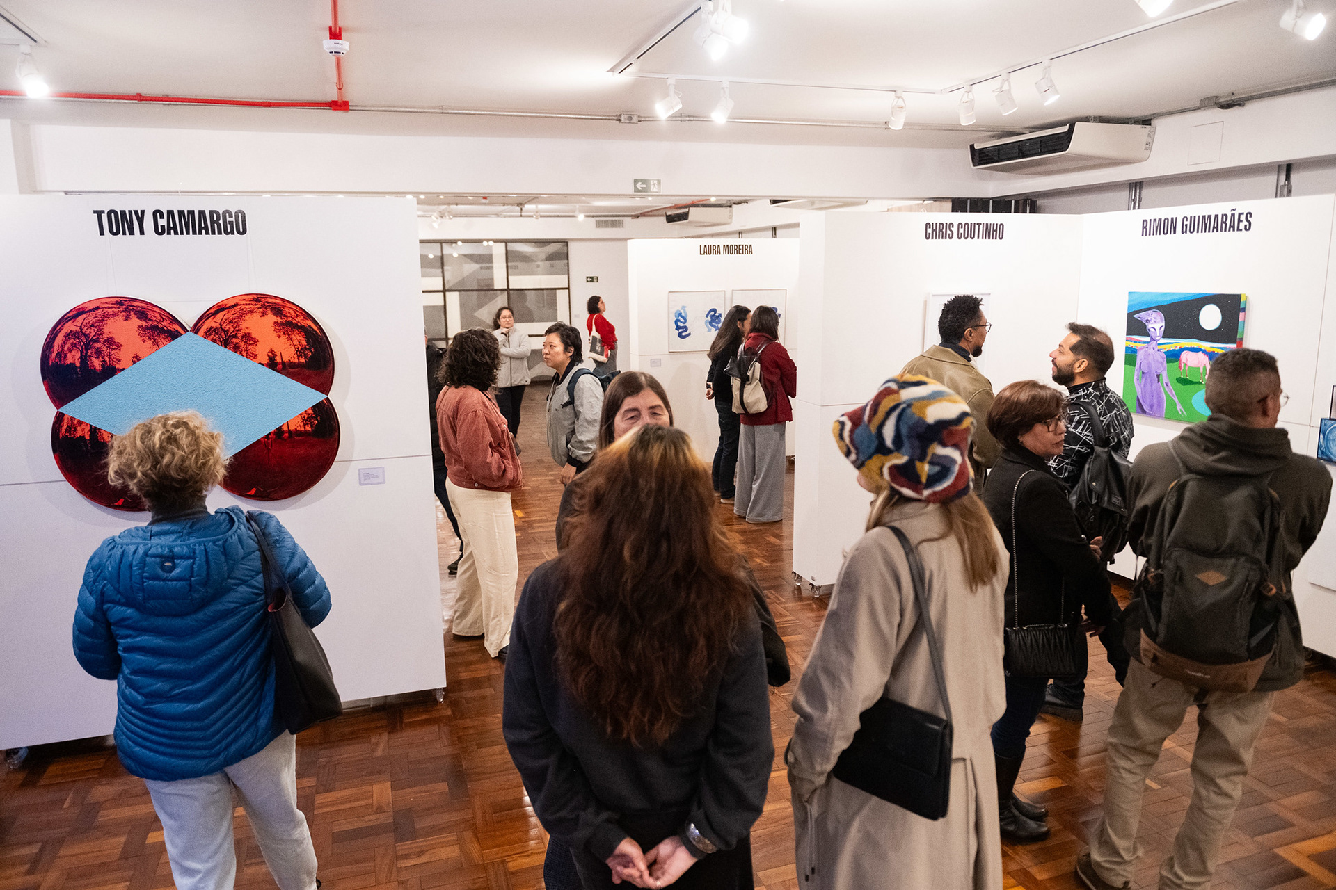 Abertura da Exposição Prêmio Sesc de Arte no Sesc Centro em Curitiba (13/05/2026) - Foto: Cassiano Rosário / Sesc PR