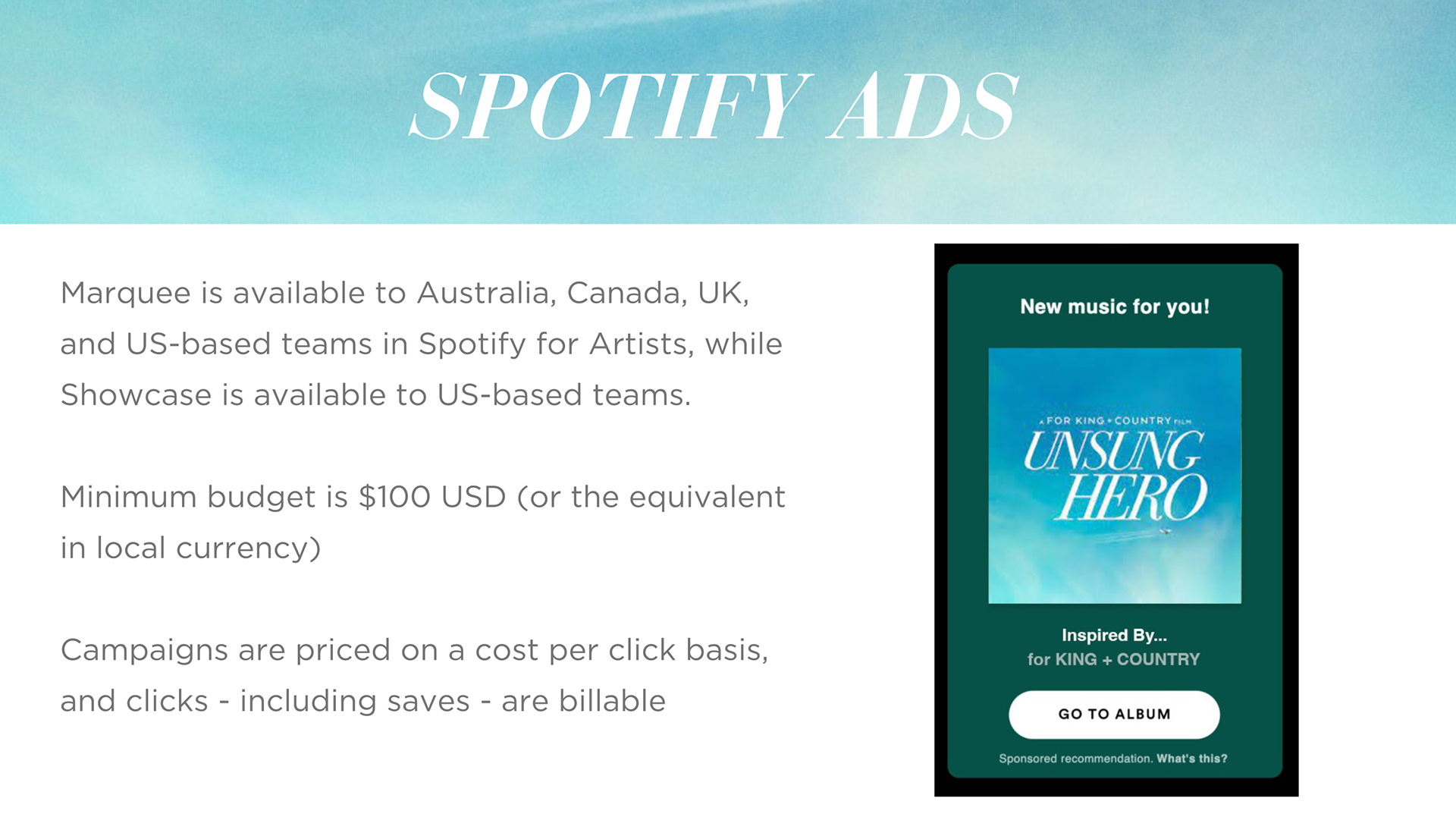 Spotify Ads