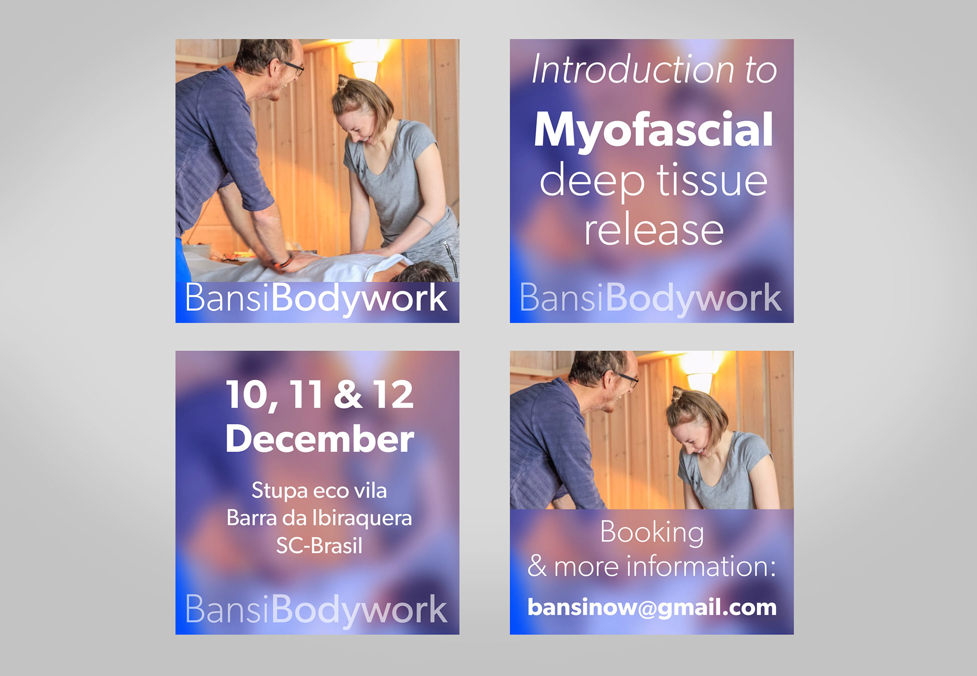 series of images for instagram promotion