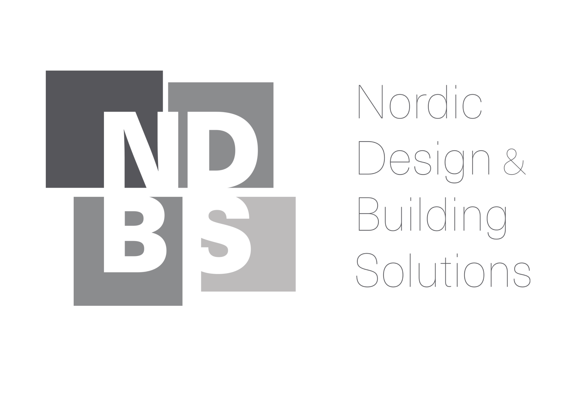 Logotype for a modular building company