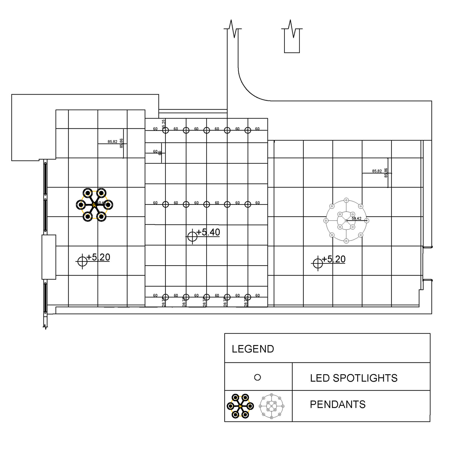 Reflected Ceiling Plan