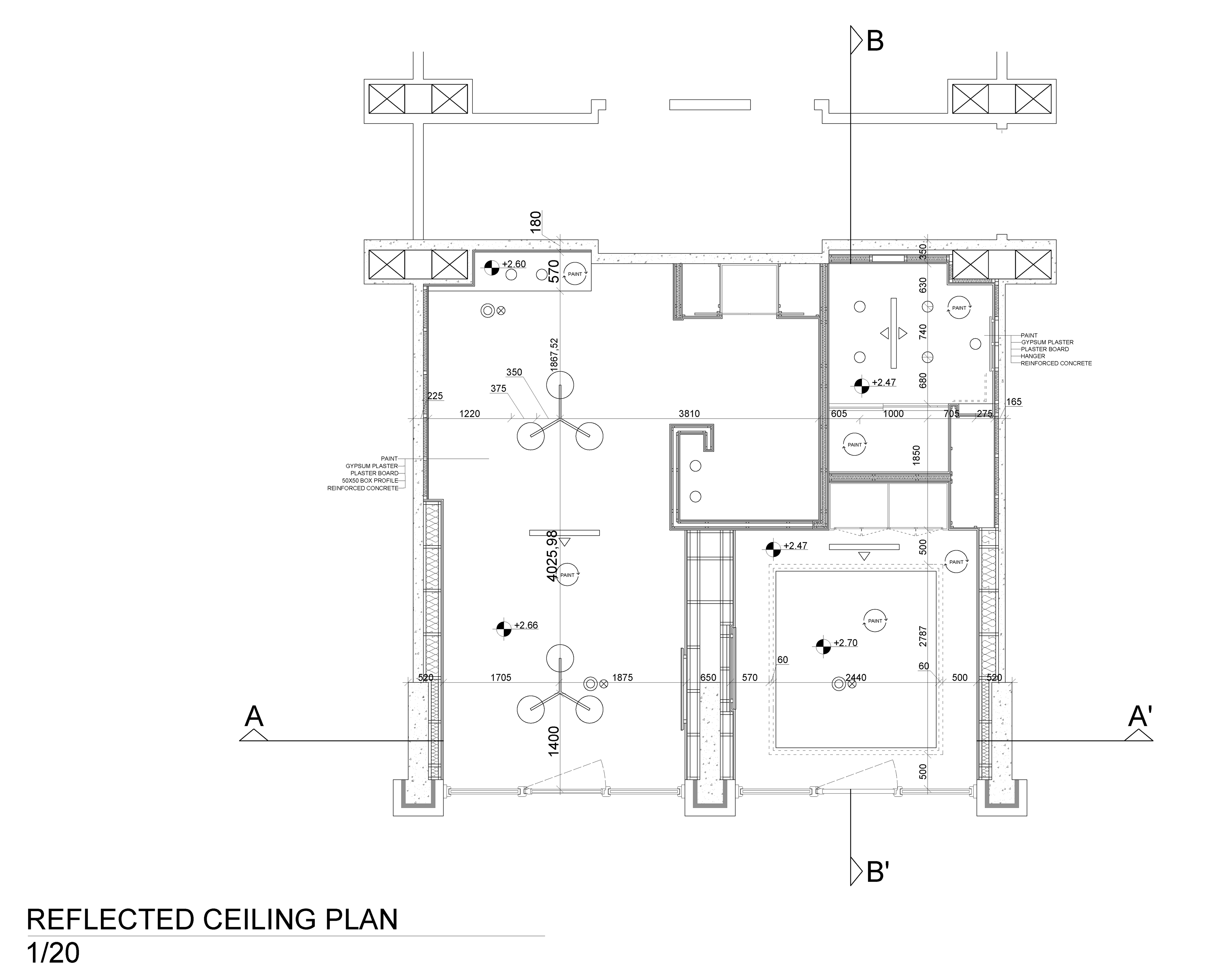 Reflected Ceiling Plan