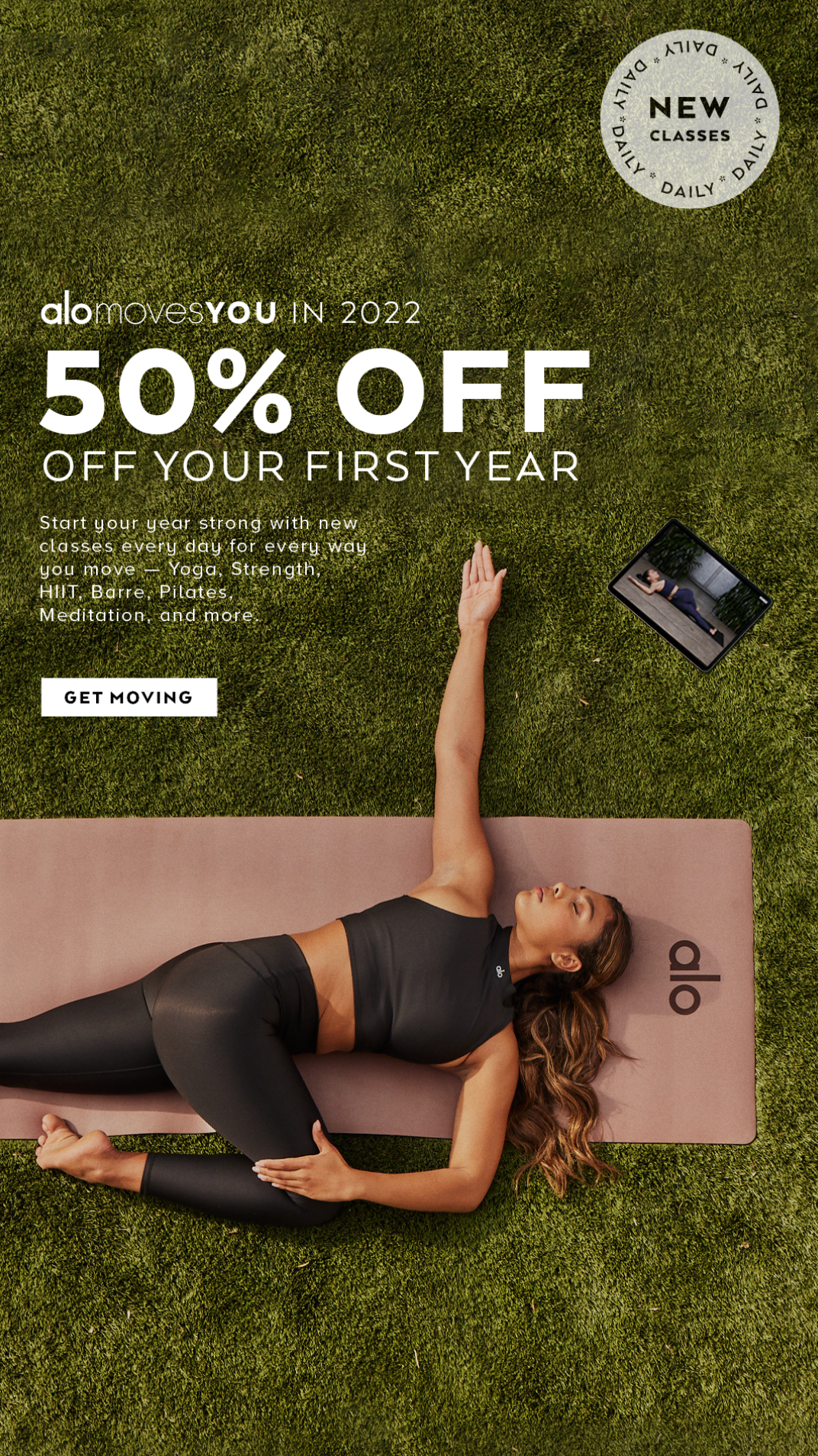 Alo Yoga Ad