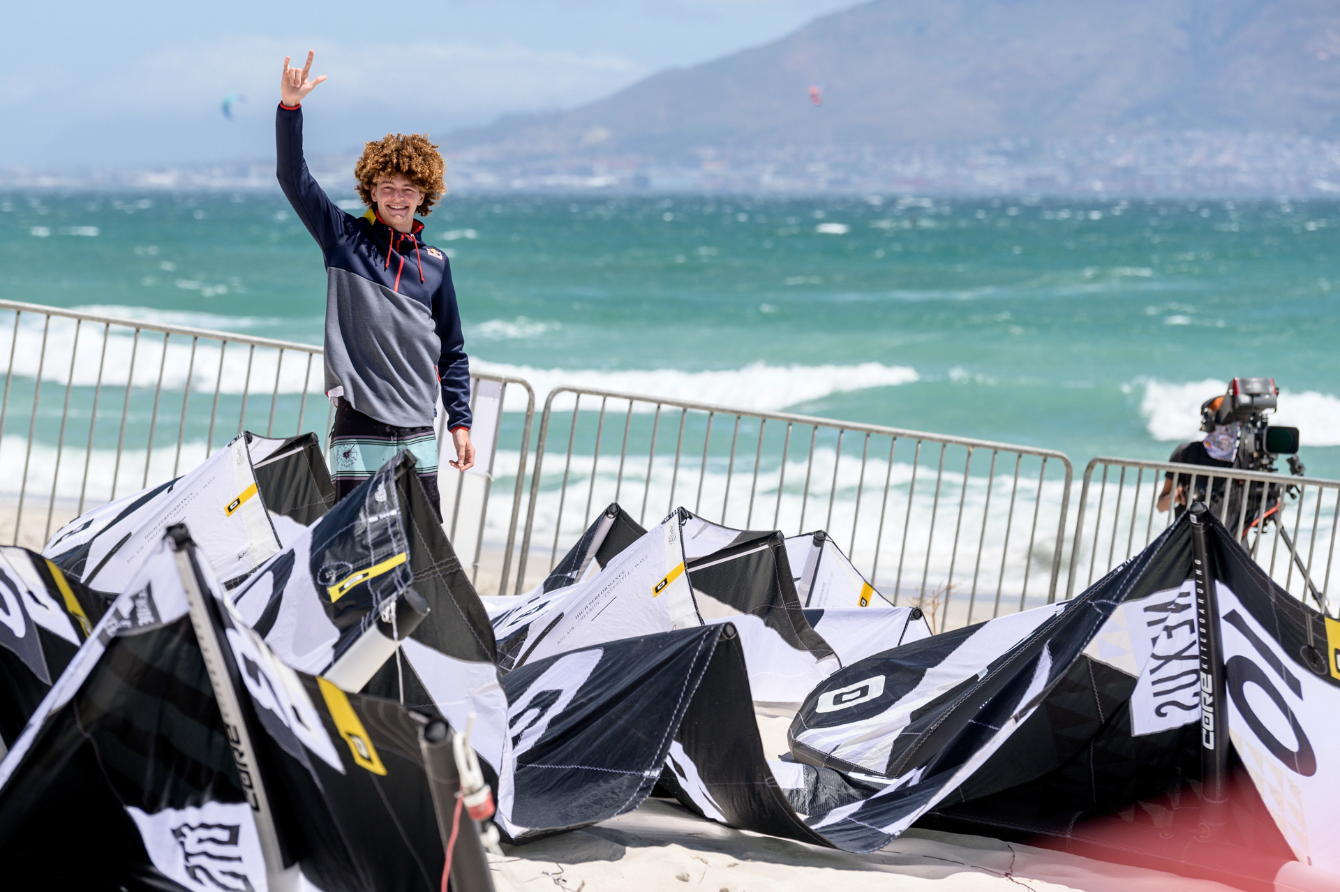 Janek Grzegorzewski at the King of the Air 2021