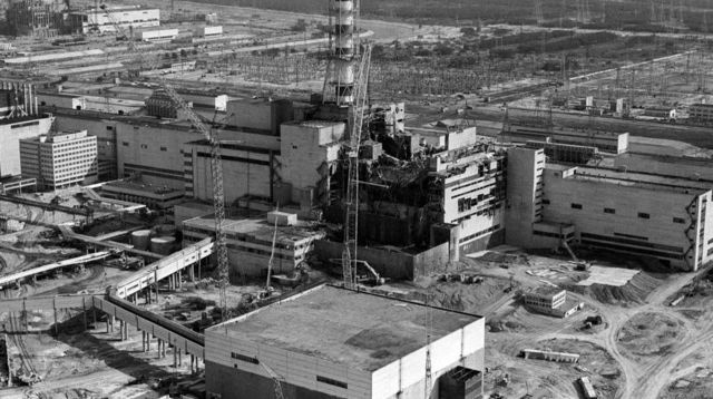 image d'archives - cœur de la centrale nucléaire V.I. Lénine