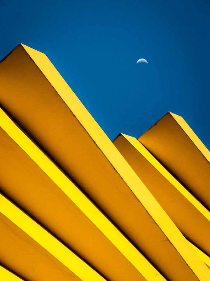 Iconic Denver sculpture by Herbert Bayer