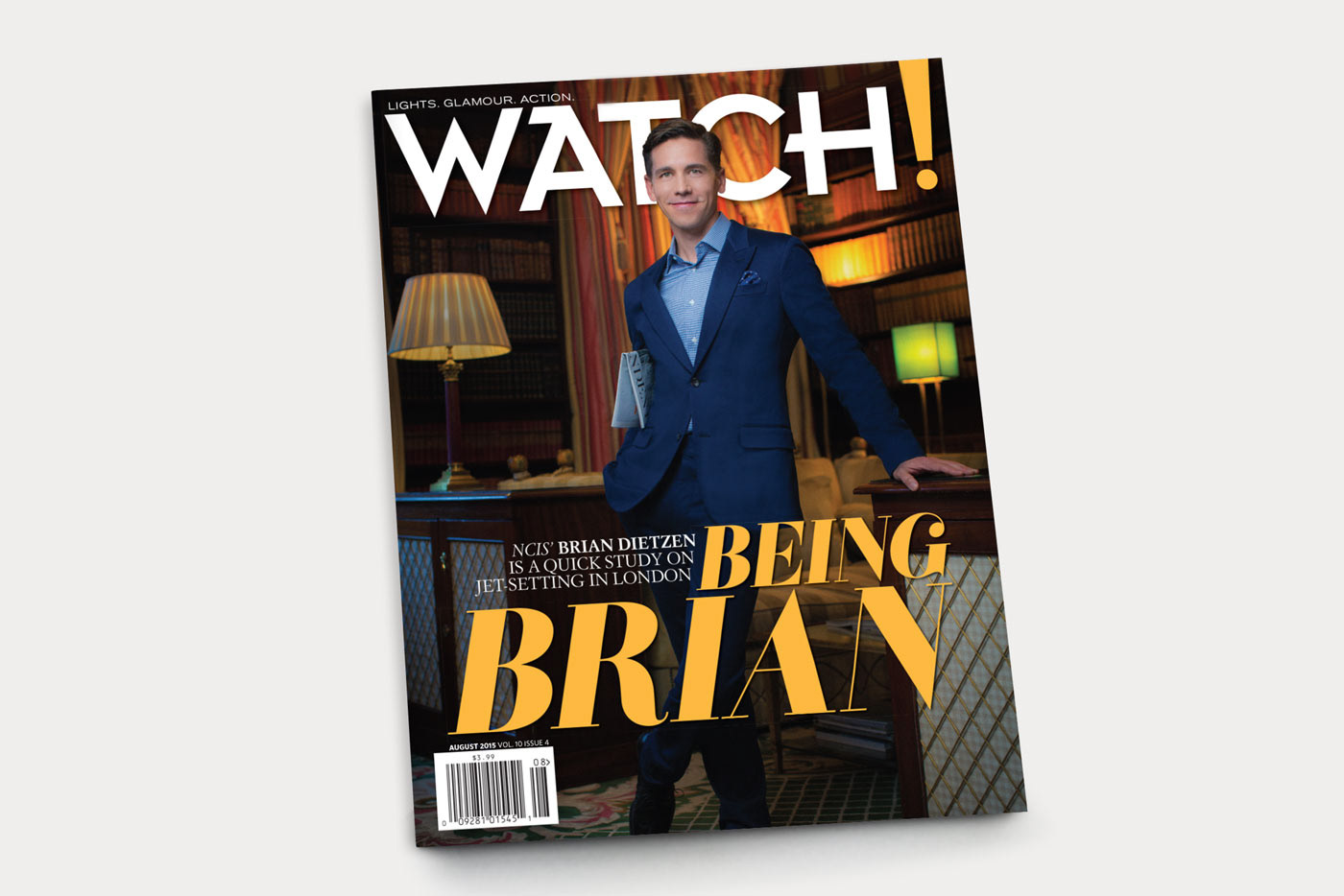 Mark Anthony Munoz: CBS Watch! Brian Dietzen Cover