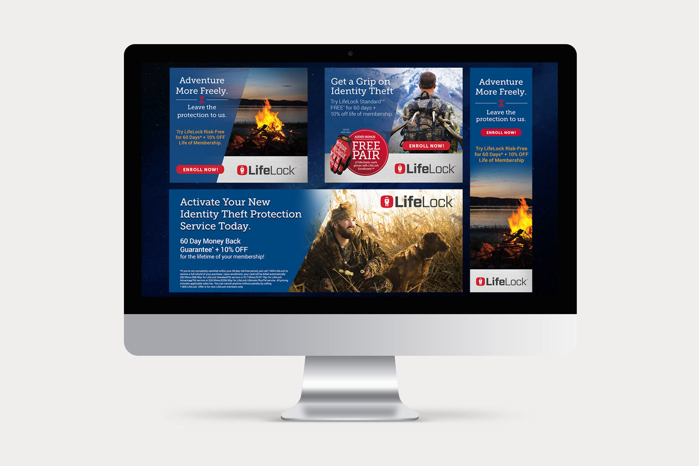 Mark Anthony Munoz LifeLock Partner Campaign: Social Ads