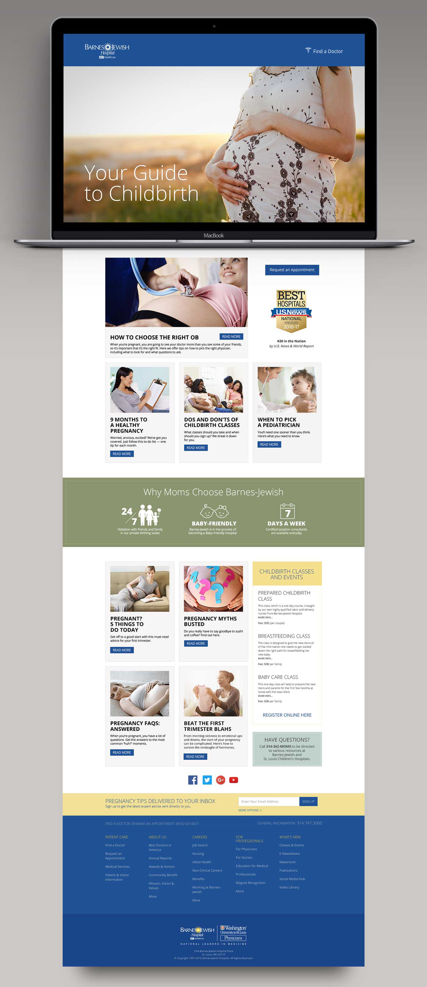 Mark Anthony Munoz Barnes-Jewish Maternity Content Hub
