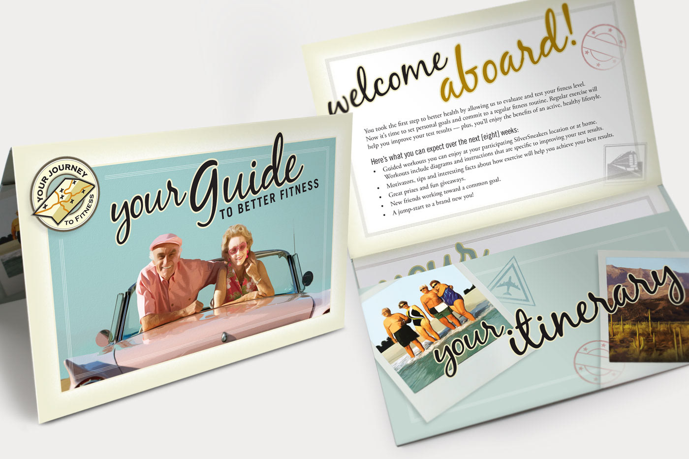 Mark Anthony Munoz SILVERSNEAKERS Enrollment Campaign Welcome Kit