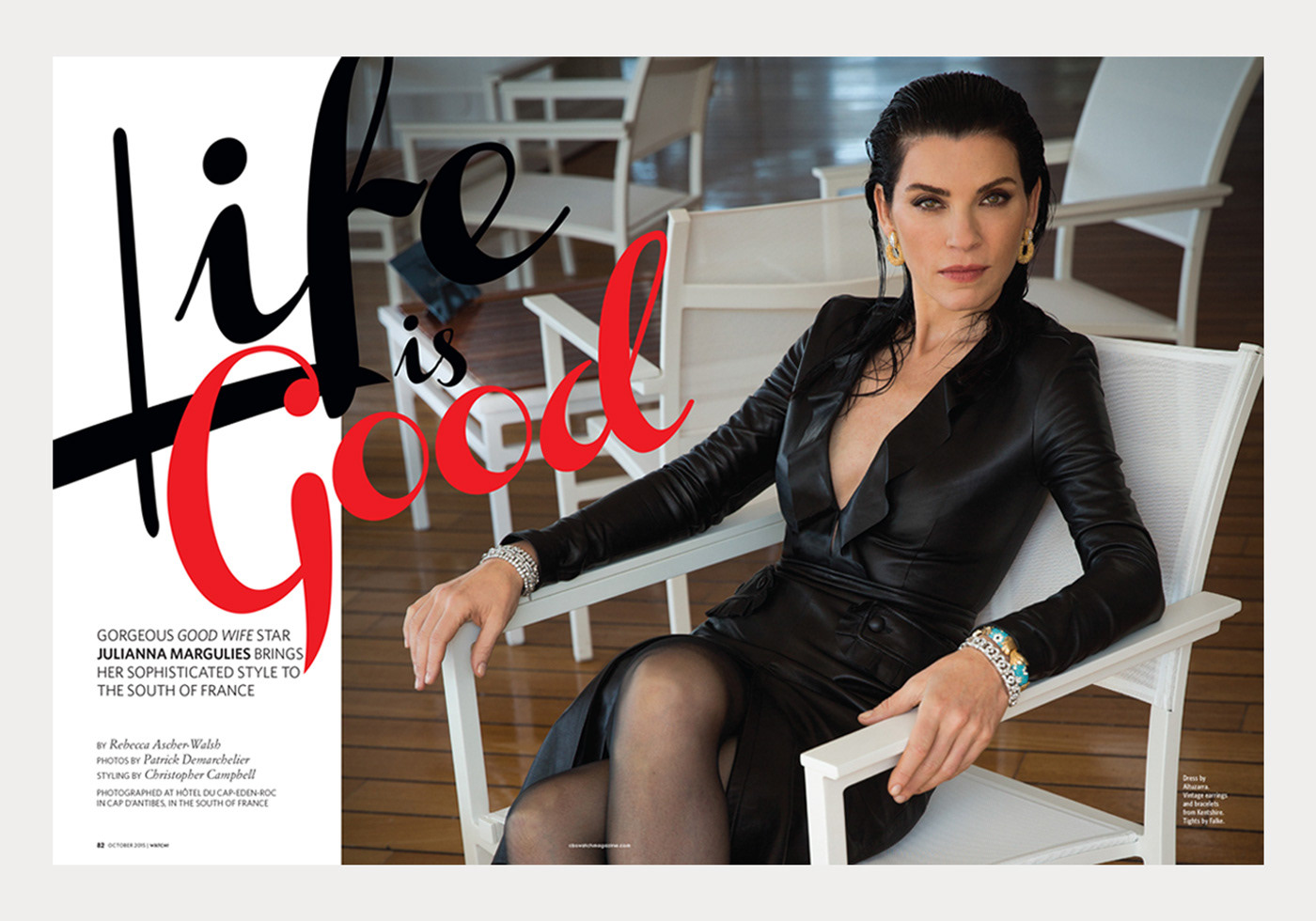 Mark Anthony Munoz: CBS Watch! Julianna Margulies Feature