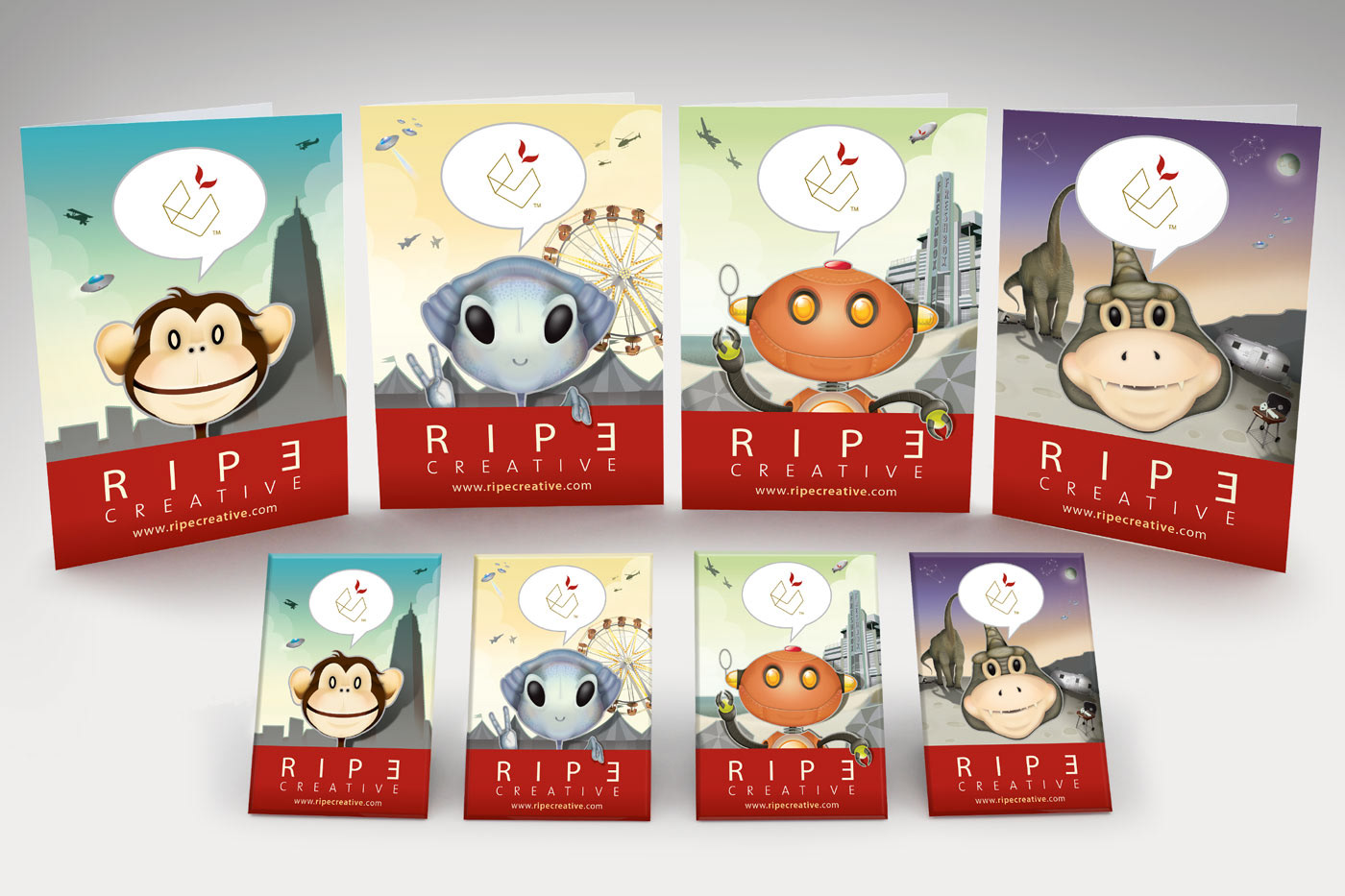 Mark Anthony Munoz Illustration: RIPE Creative Greeting Cards + Magnets