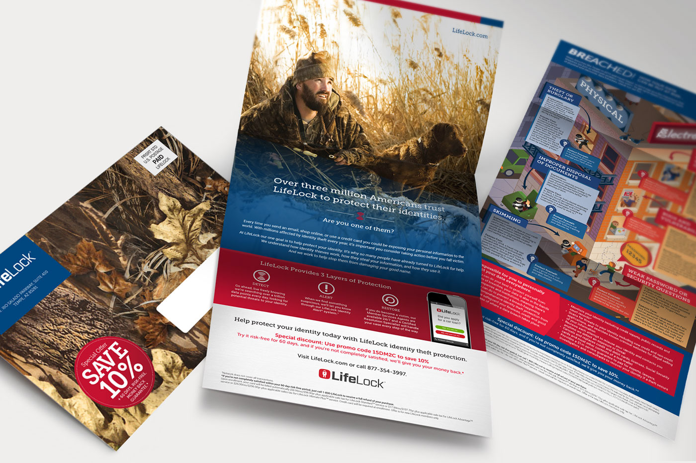 Mark Anthony Munoz LifeLock Partner Campaign: Mailer