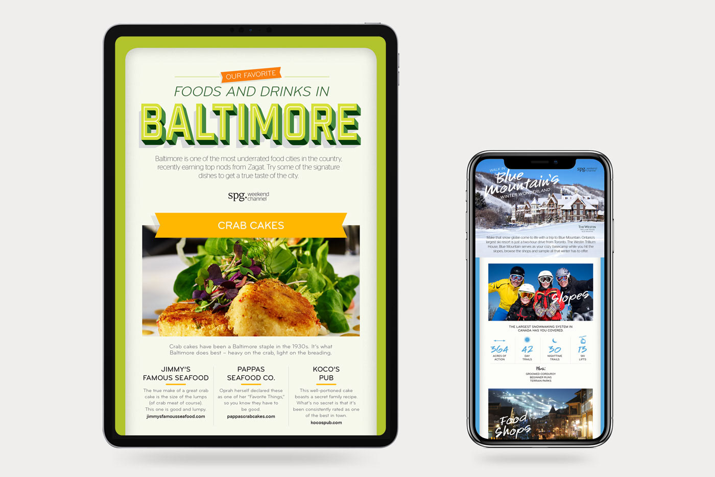 Mark Anthony Munoz Starwood Hotels and Resorts: Baltimore and Blue Mountain Infographics