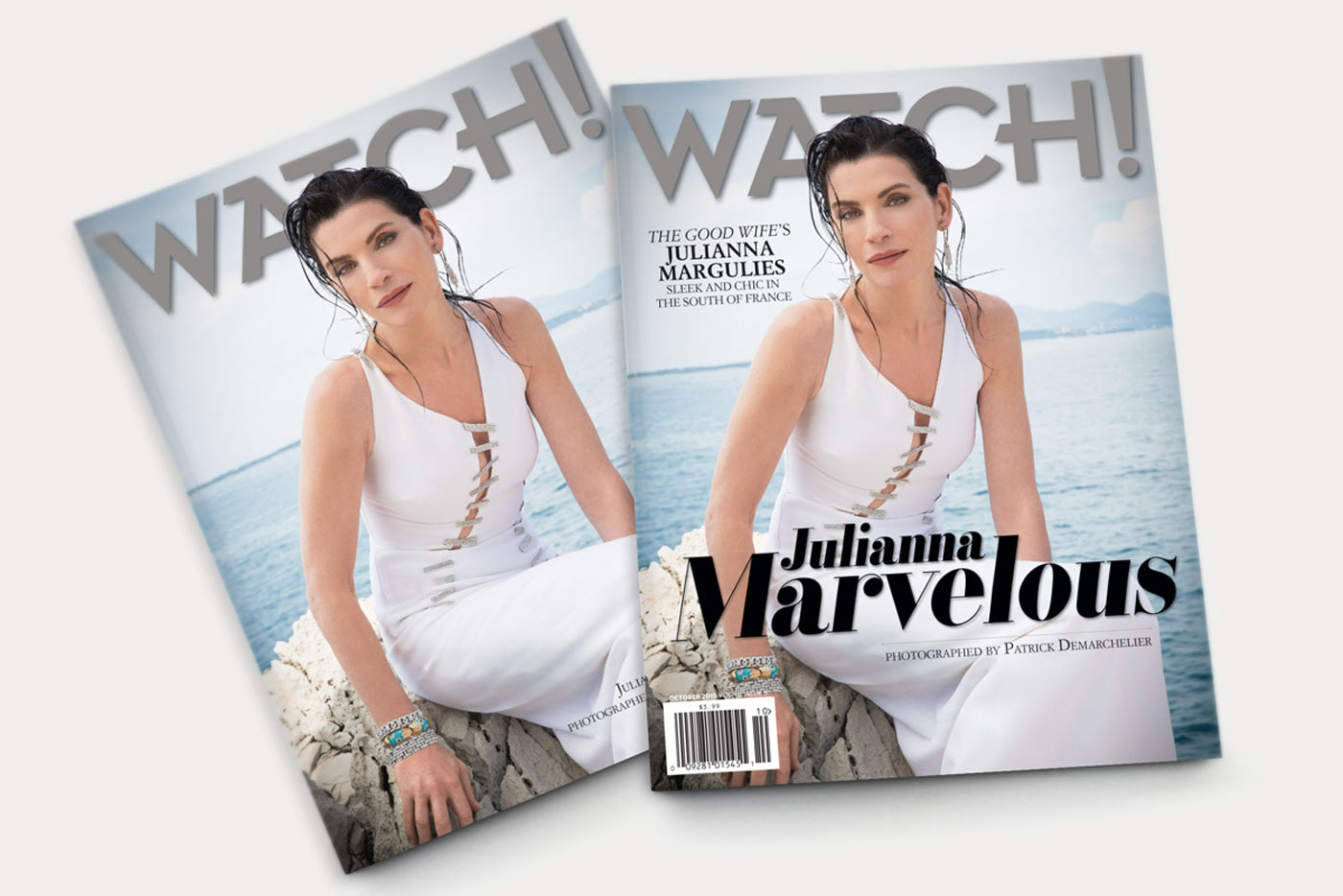 Mark Anthony Munoz: CBS Watch! Julianna Margulies Covers