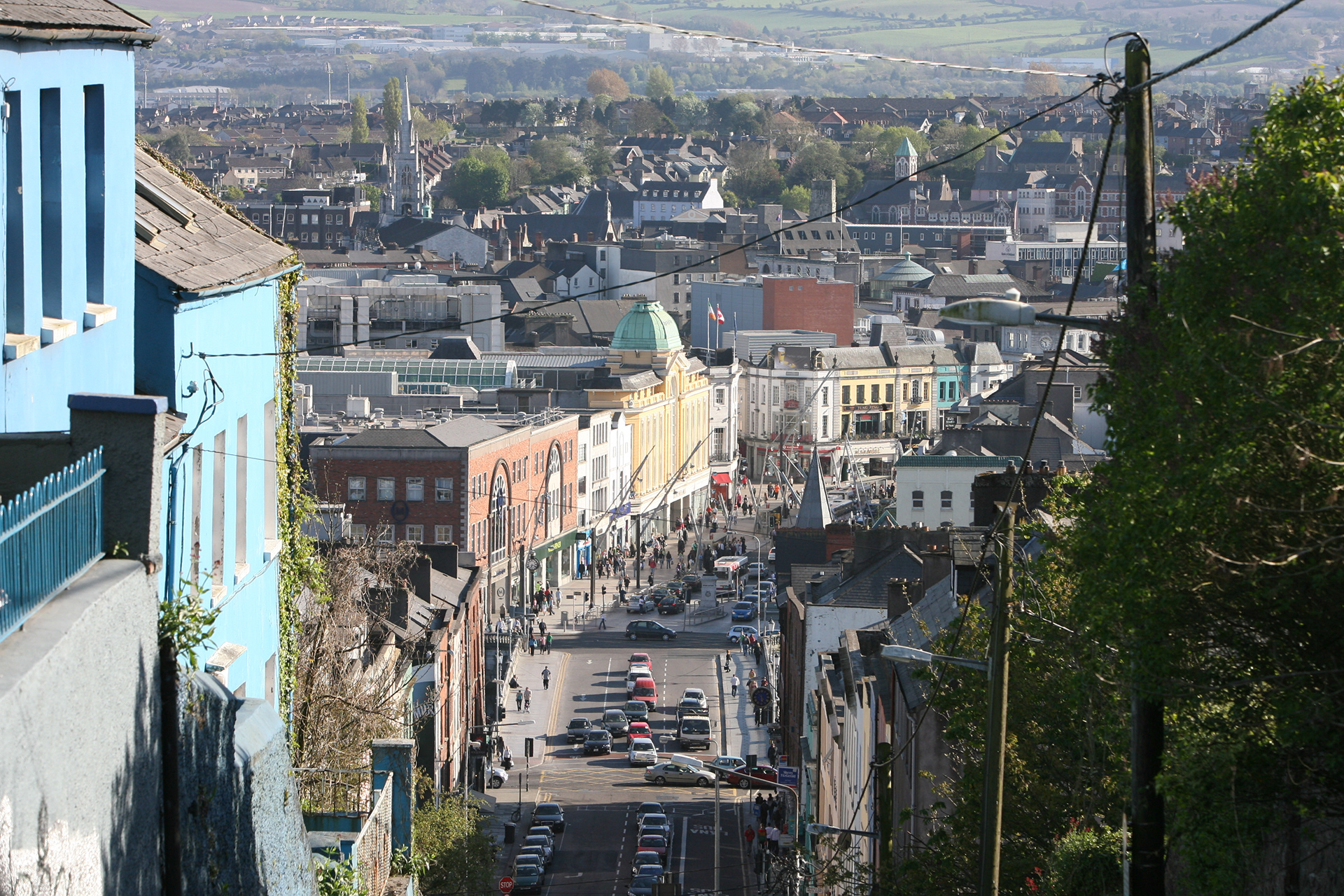 St. Patrick's Street, Cork City, Ireland.