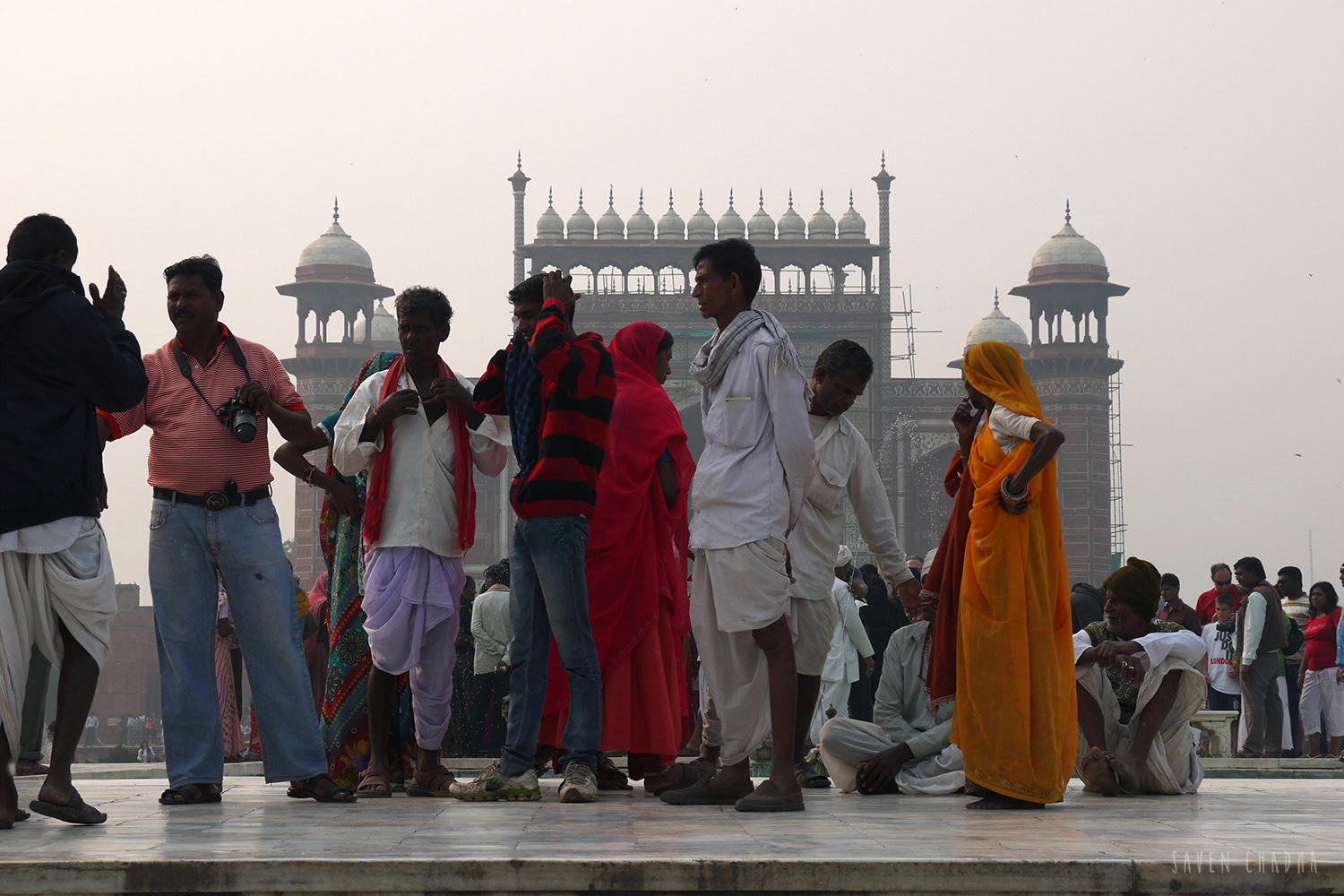 The Taj Mahal, Agra, 2013