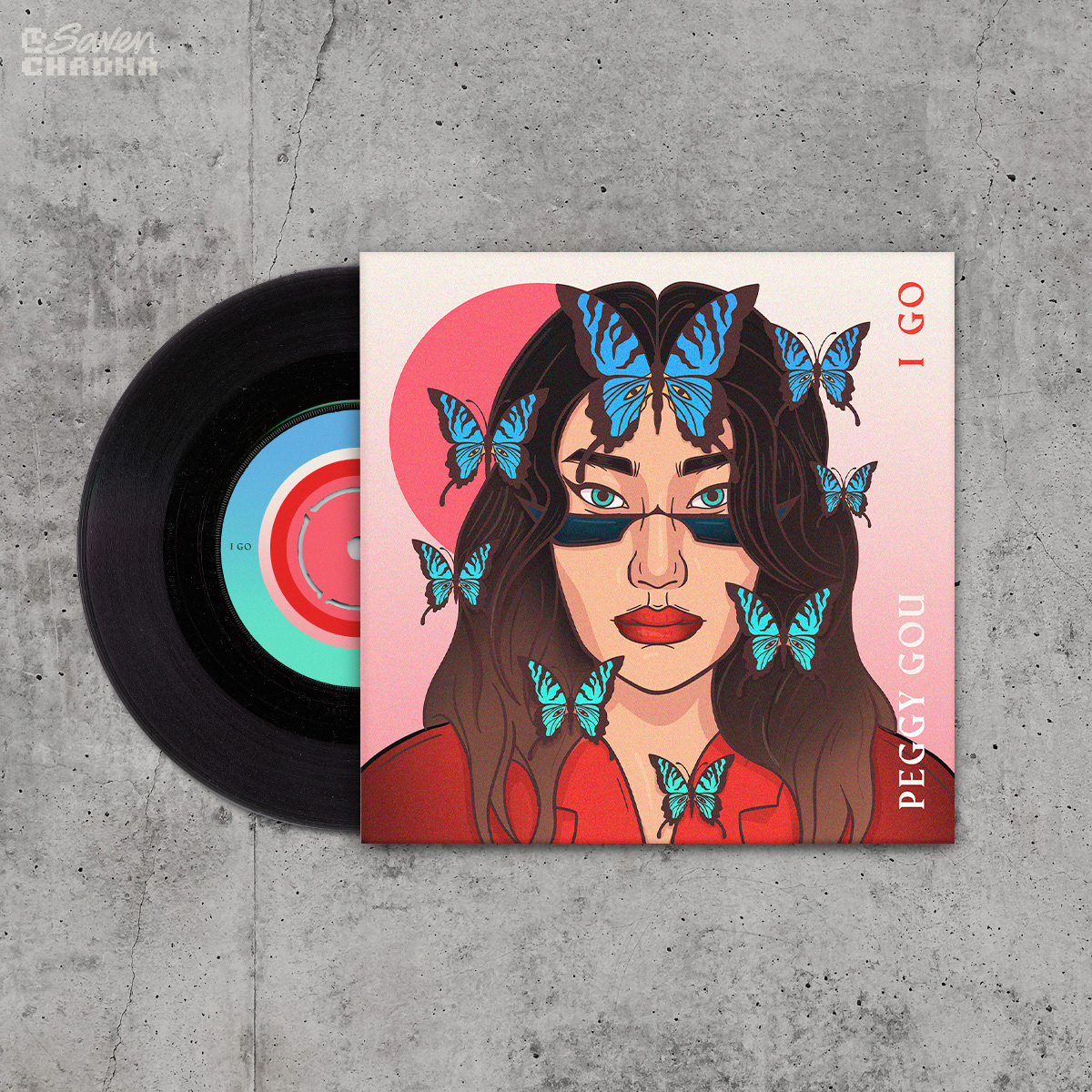 Peggy Gou album artwork mock-up, 2020