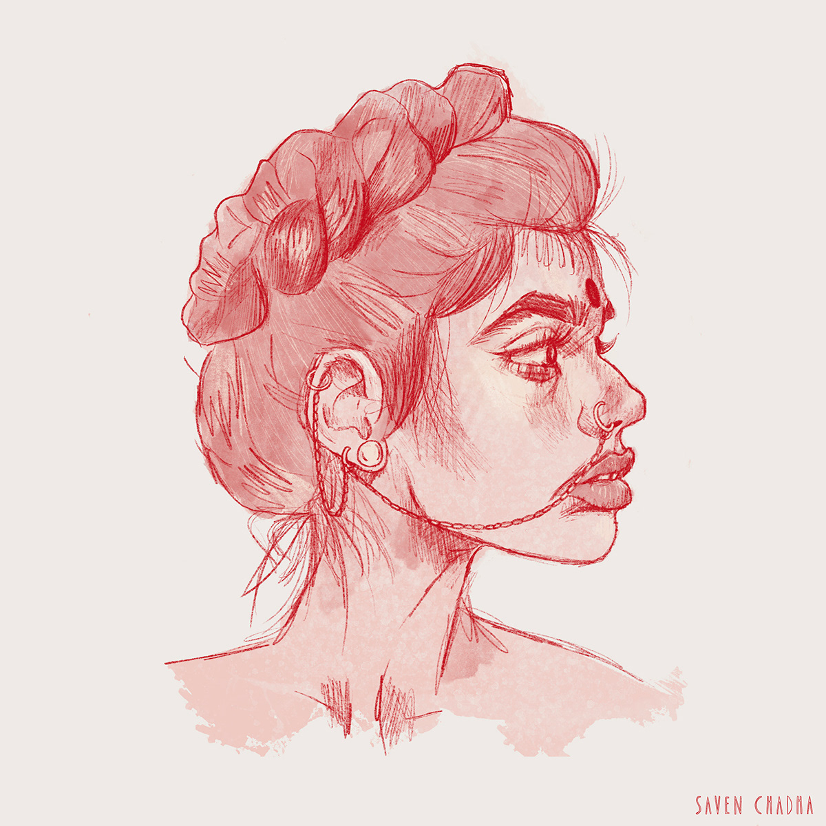 Braids Sketch, 2022