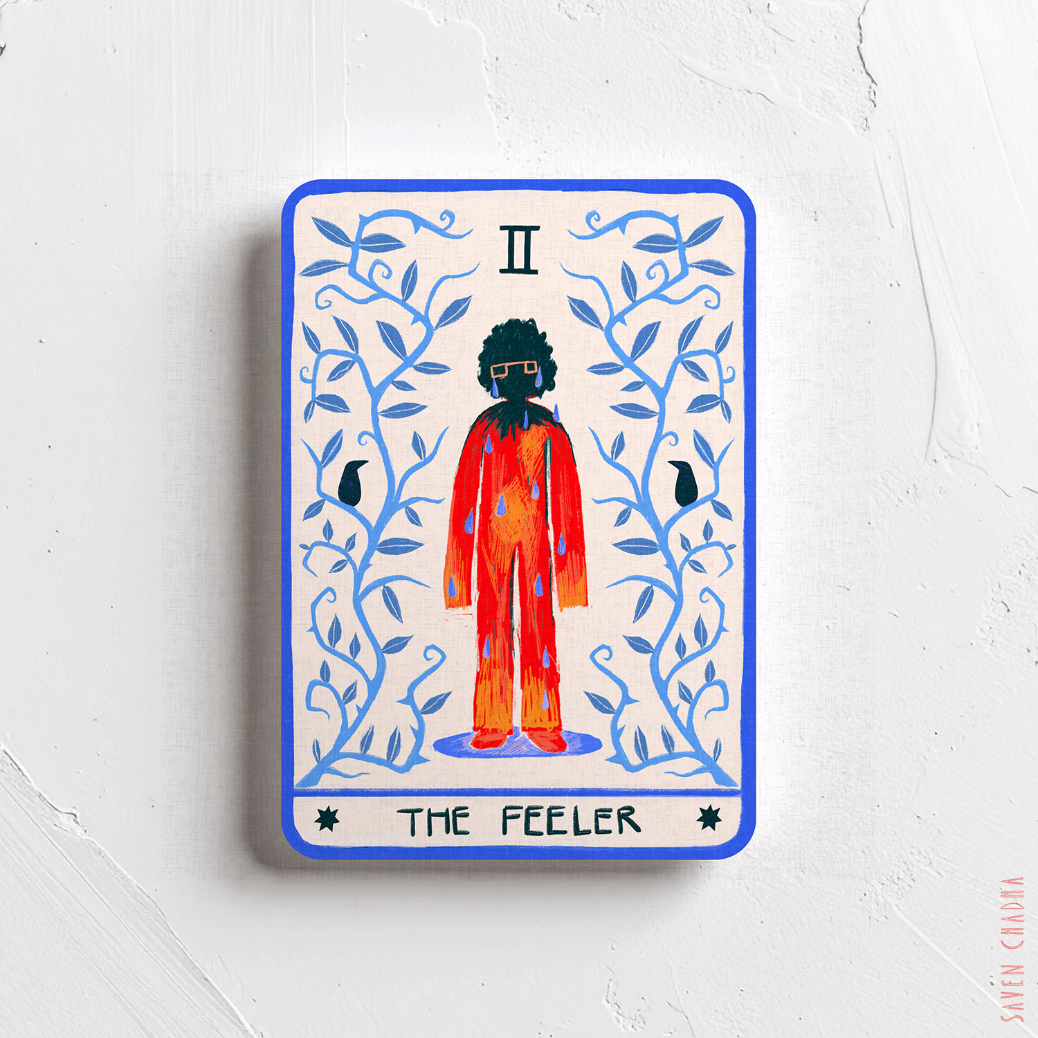 The Feeler Oracle Card Print, 2025