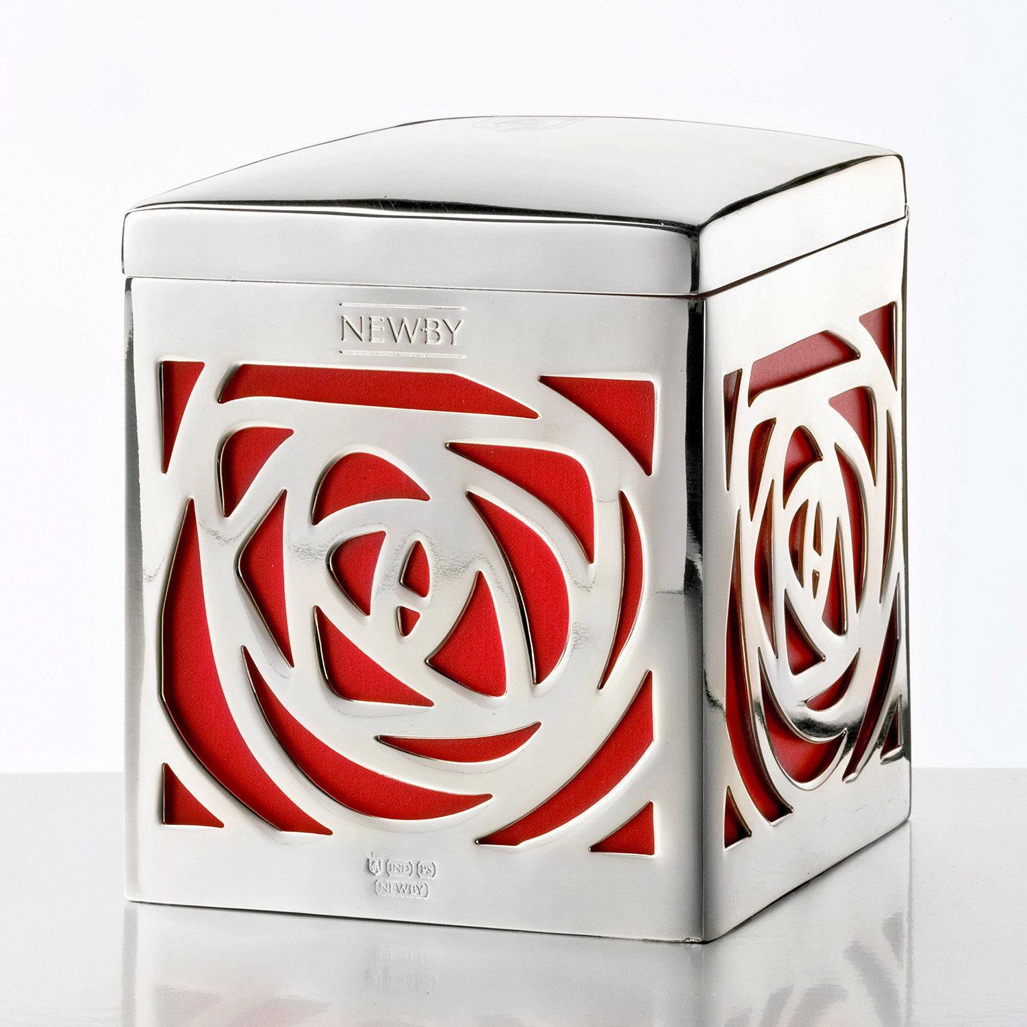 Silver-Plated Luxury Tea Caddy, 2013