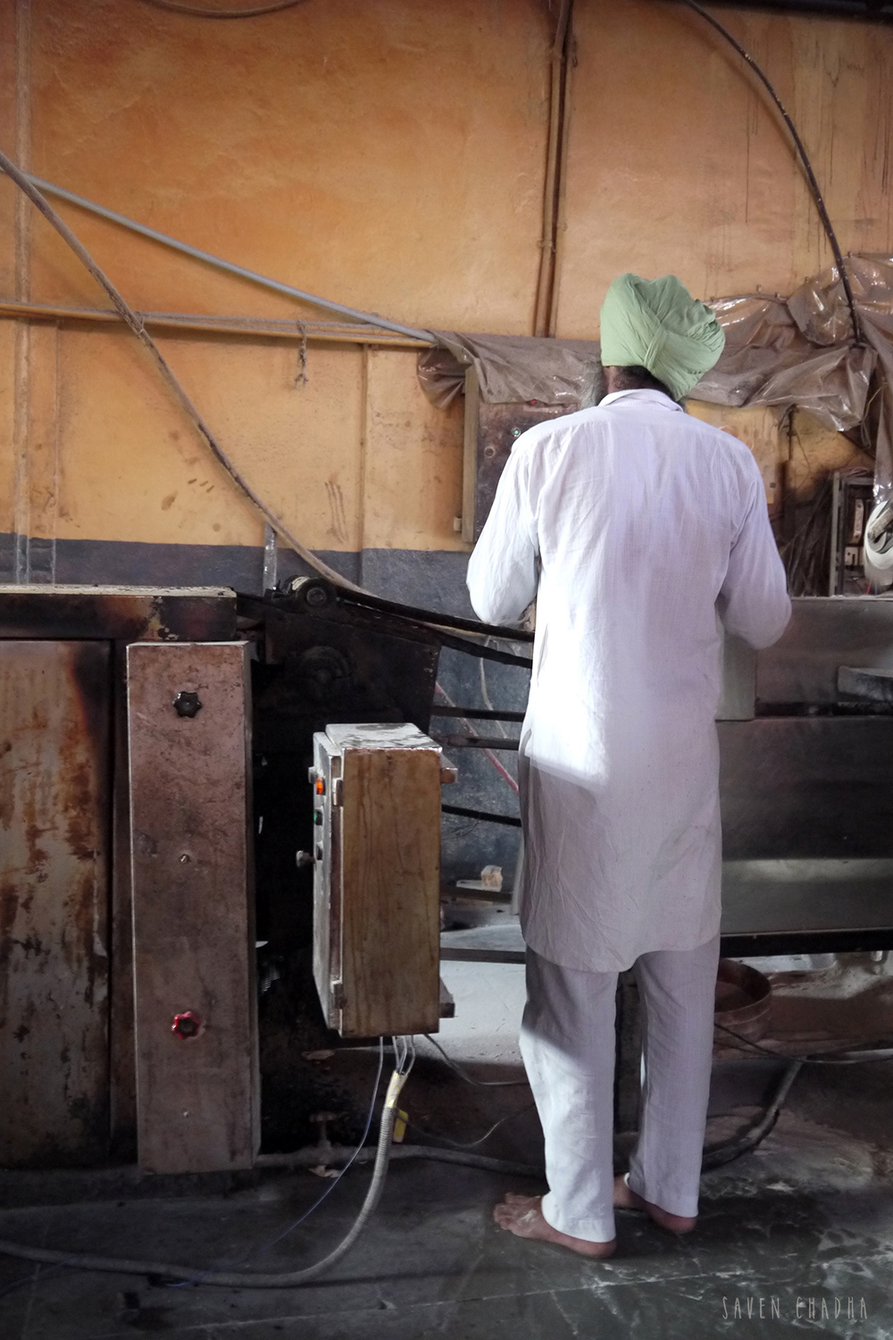 Preparing Langar at the Golden Temple, Amritsar, 2013