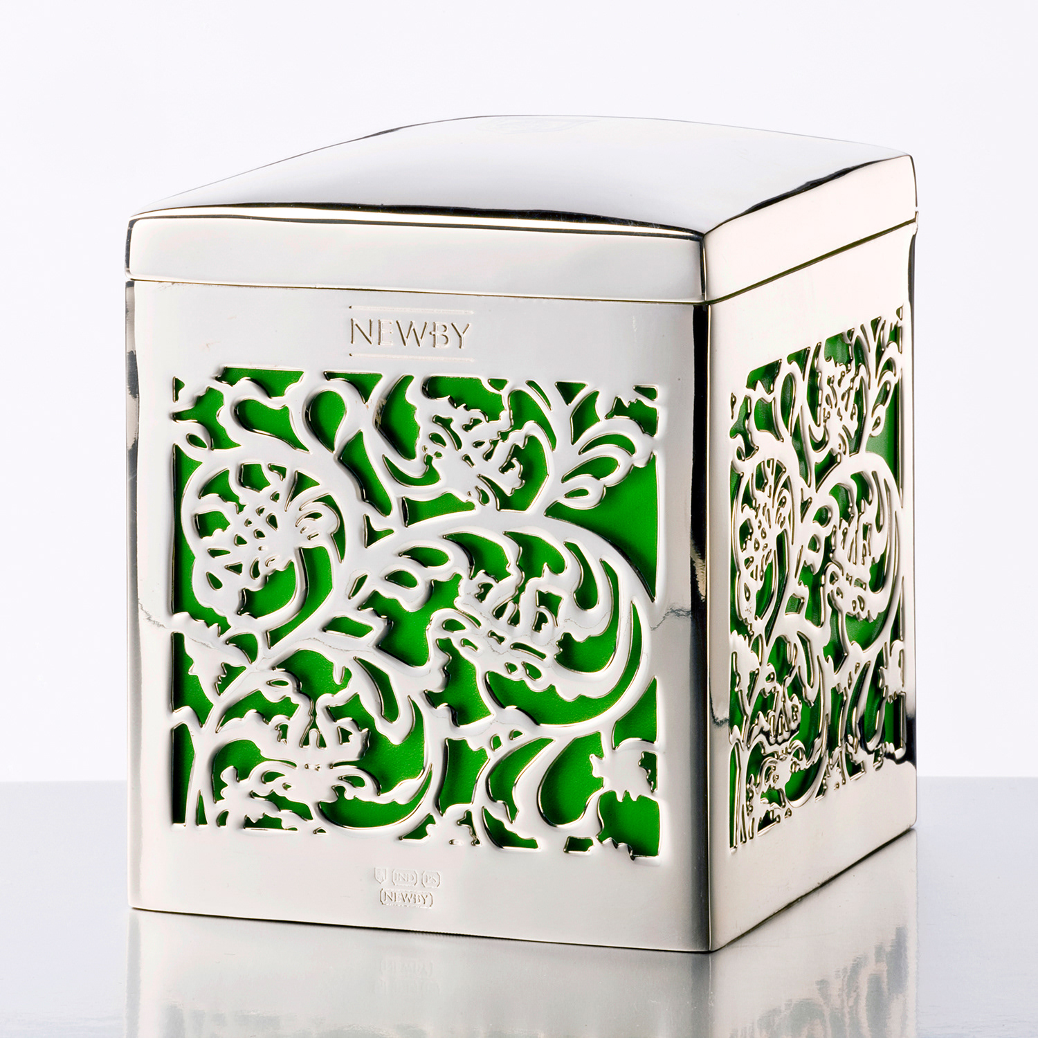 Silver-Plated Luxury Tea Caddy, 2013