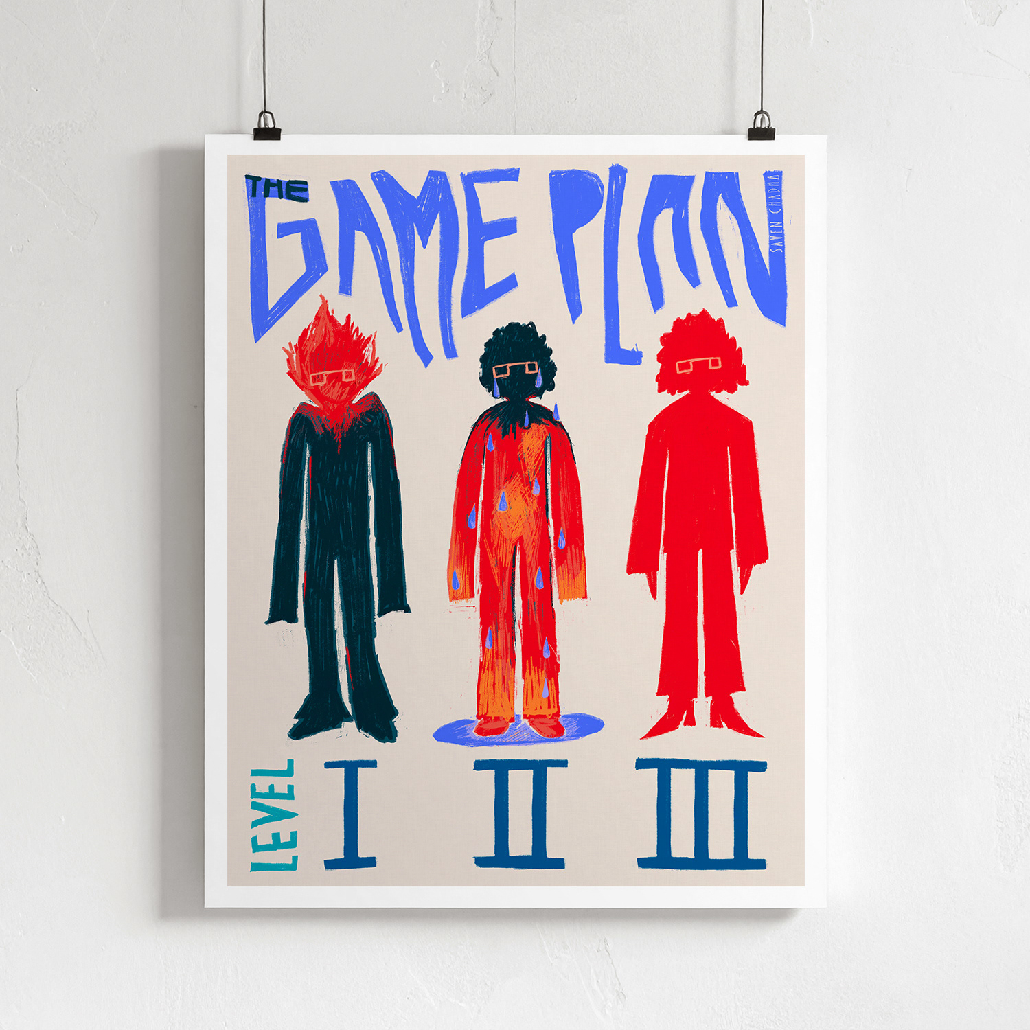 The Game Plan Print, 2025