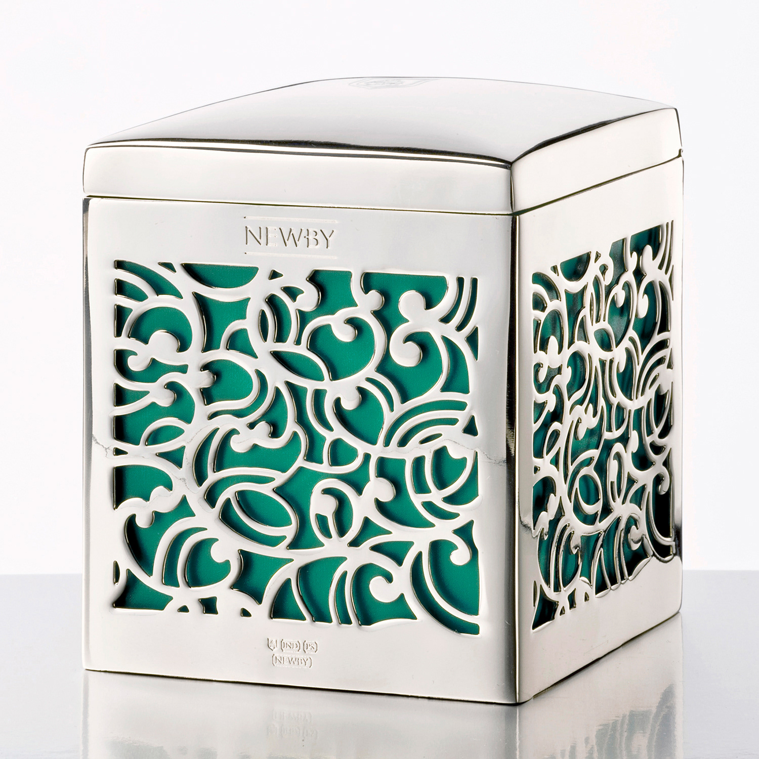 Silver-Plated Luxury Tea Caddy, 2013
