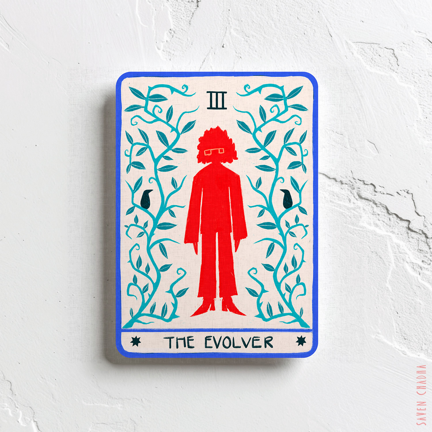 The Evolver Oracle Card Print, 2025