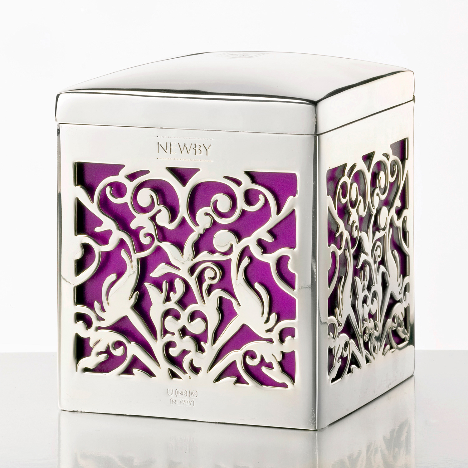 Silver-Plated Luxury Tea Caddy, 2013