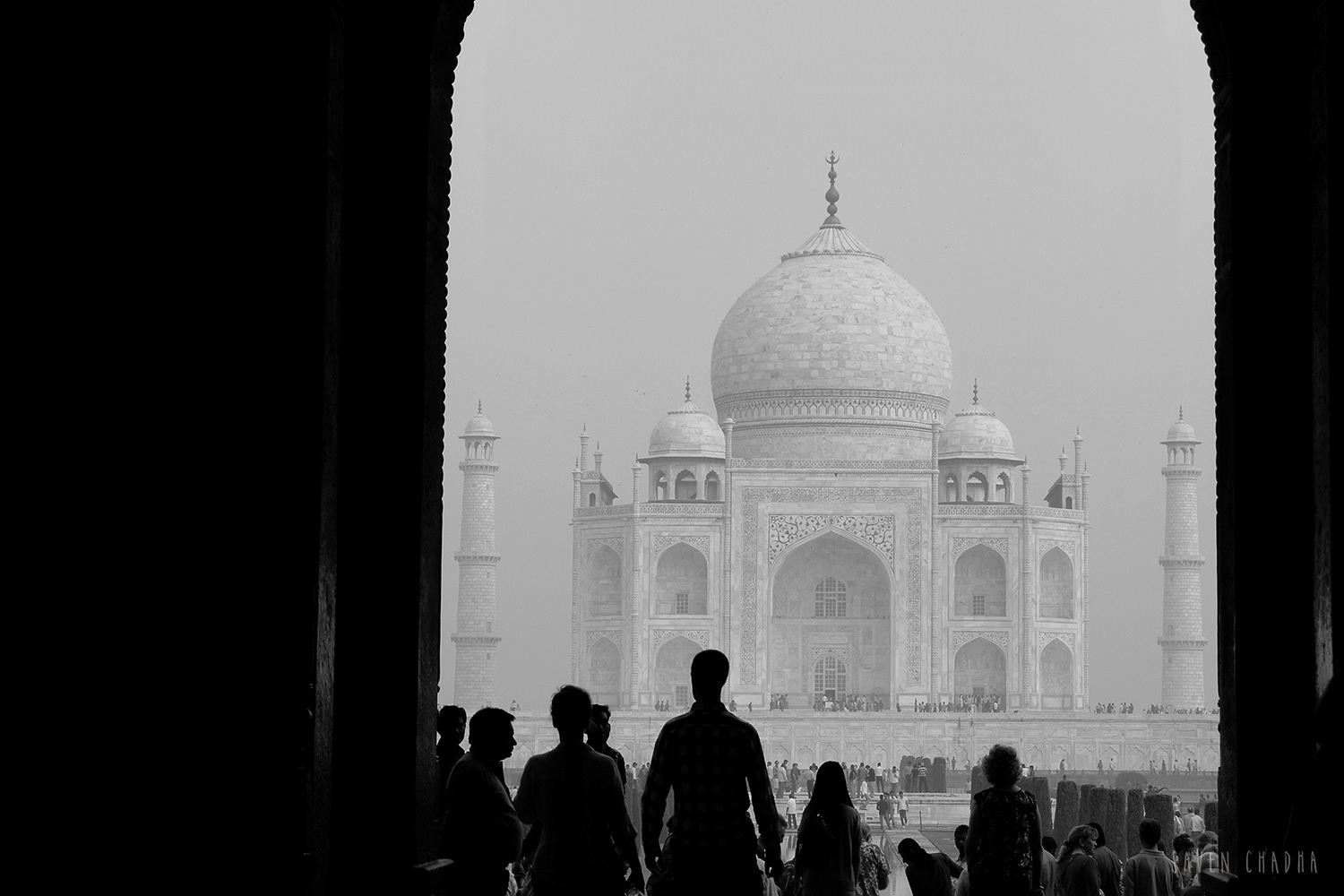 The Taj Mahal, Agra, 2013