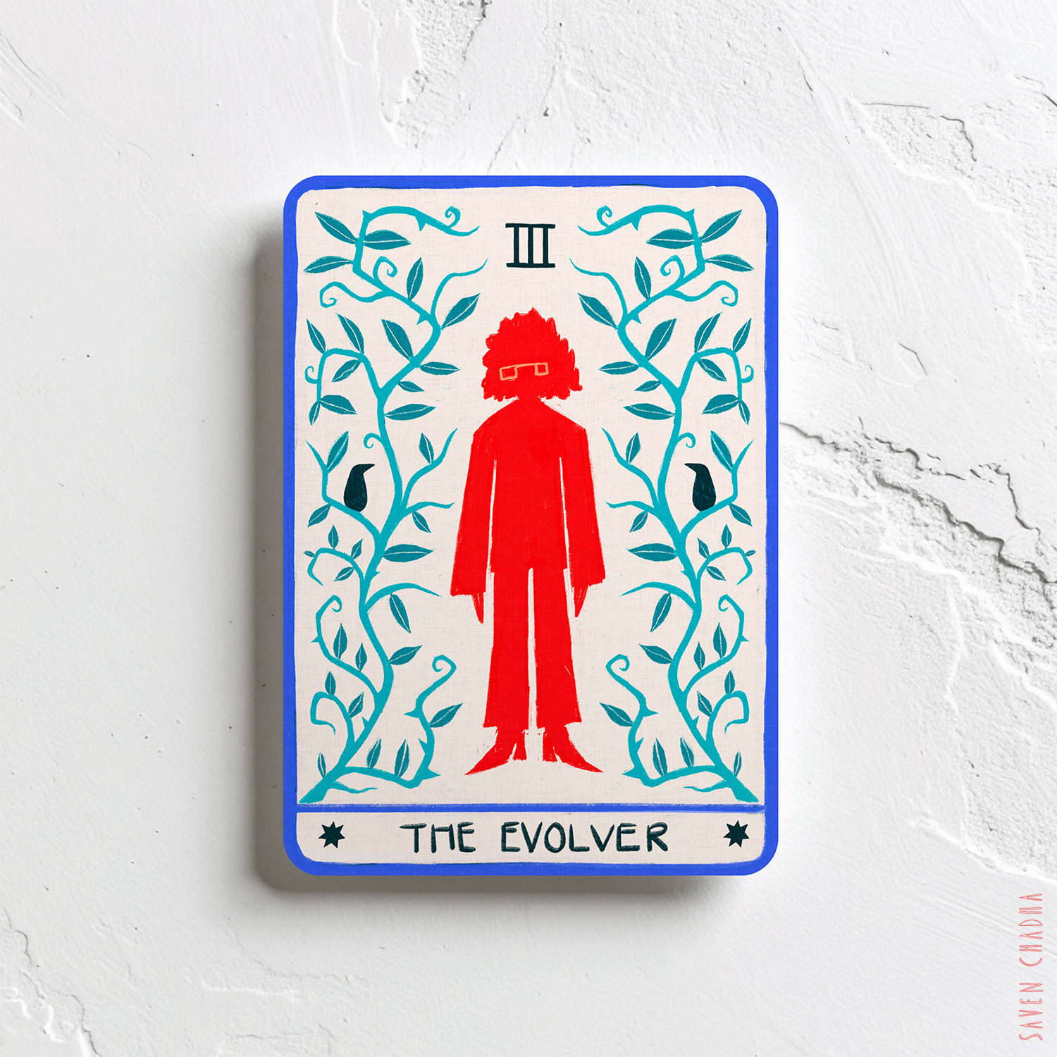 The Evolver Oracle Card Print, 2025