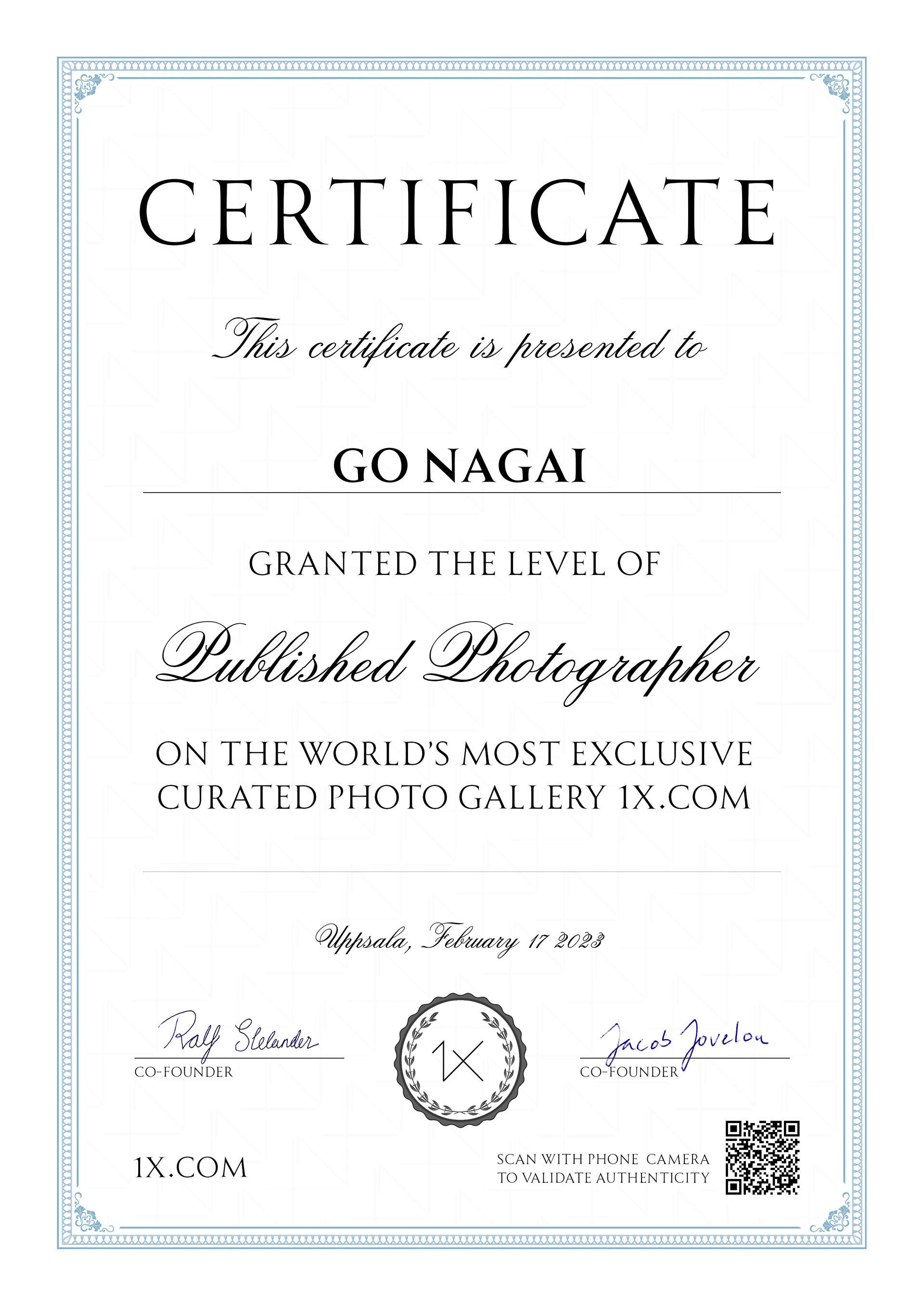 Published Photographer