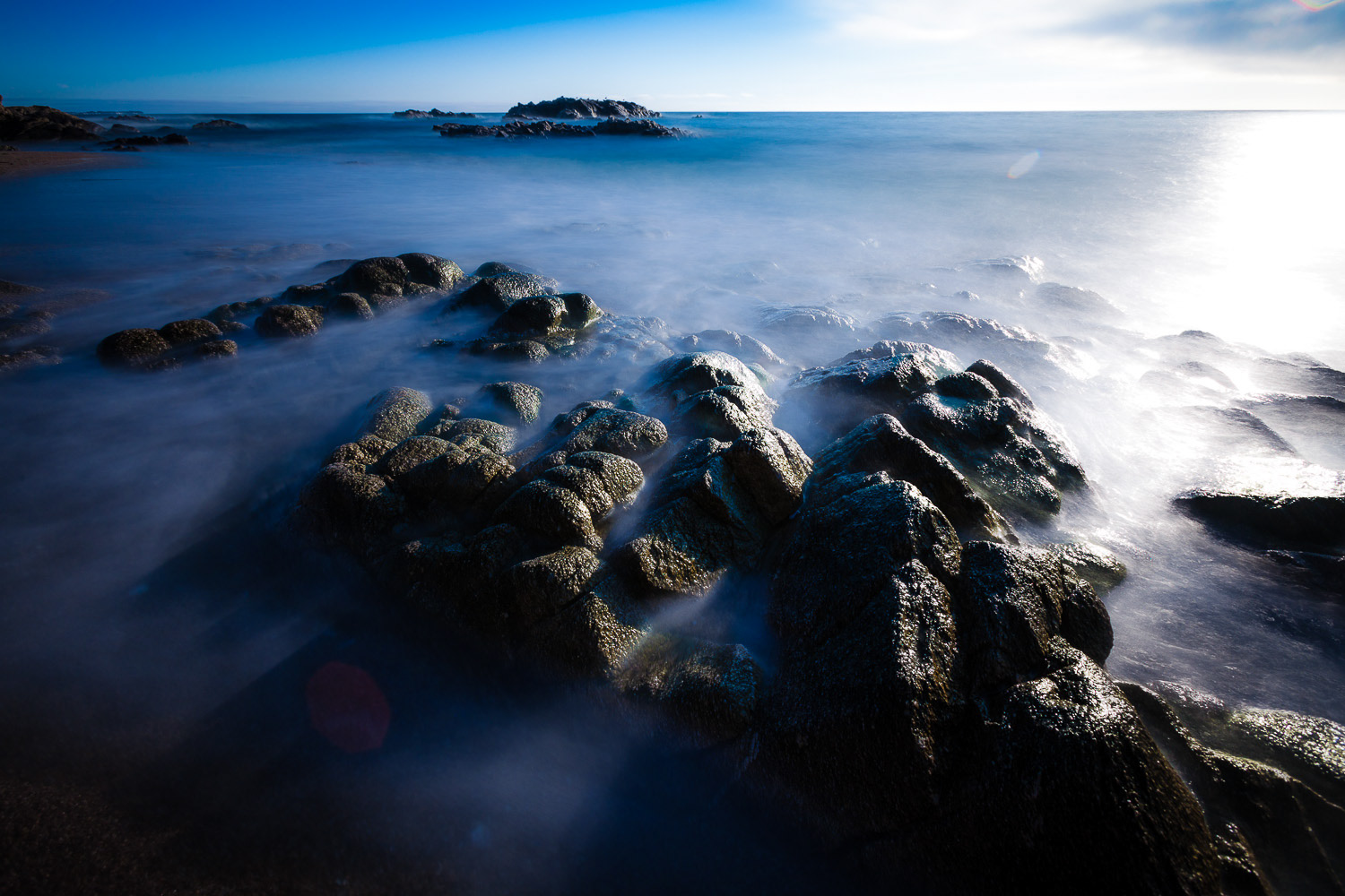 photo pose longue plage de Quiberon