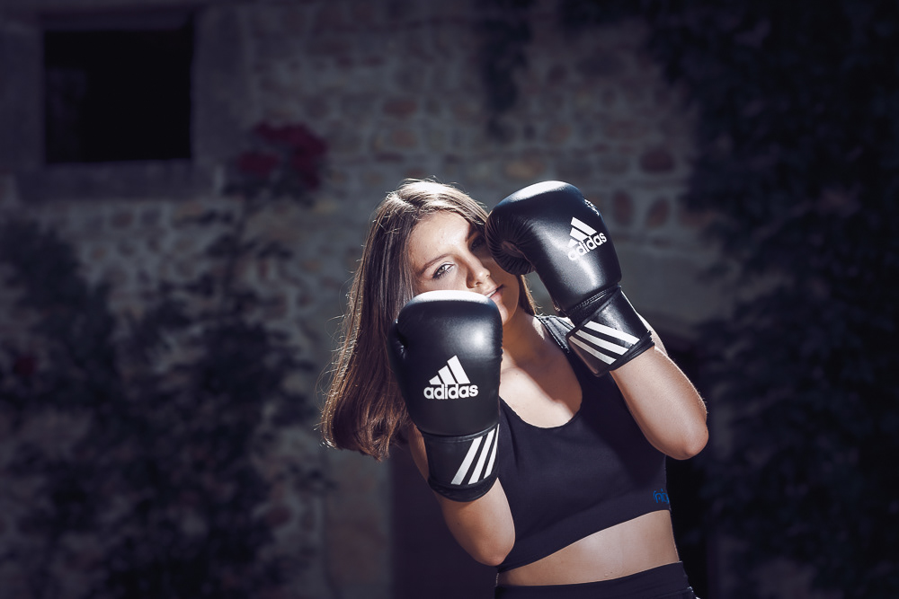 photo uppercut à Pérouges