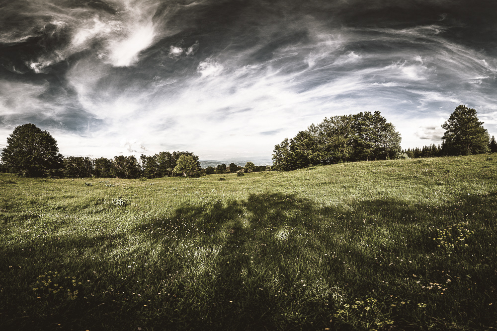 photo panoramique plateau d'hauteville
