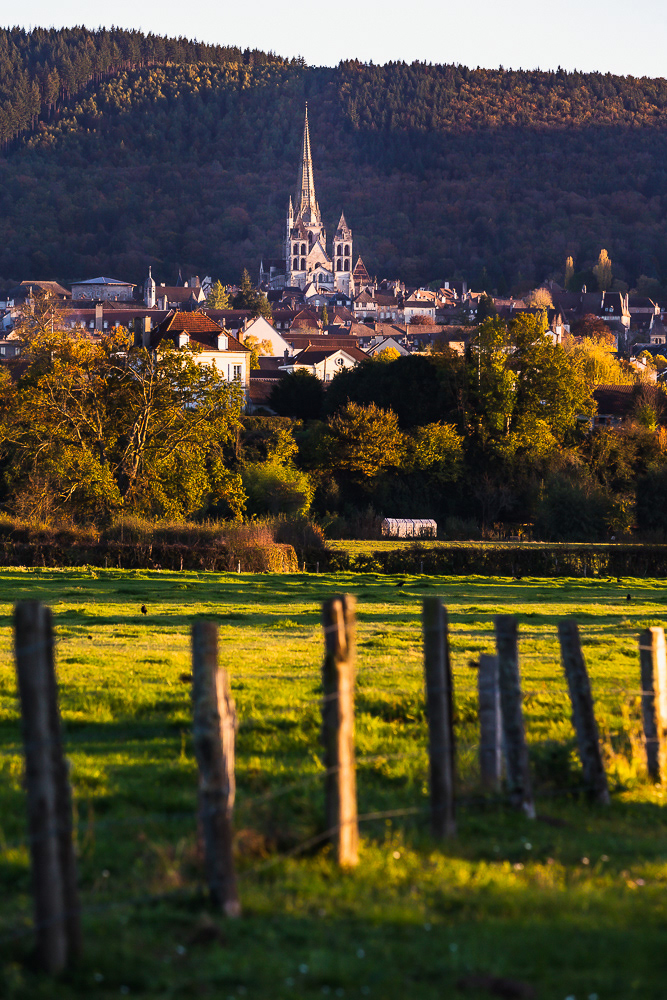 vue de la Cathédrale Saint-Lazare d'Autun