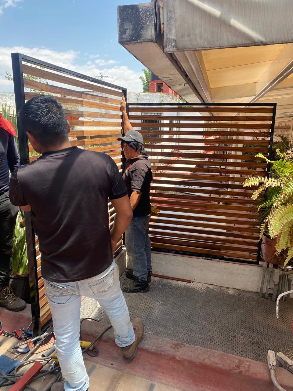 Construcción de pérgola | Cantina La Coyoacana 