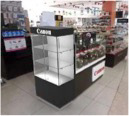 Montaje en punto de venta Canon 