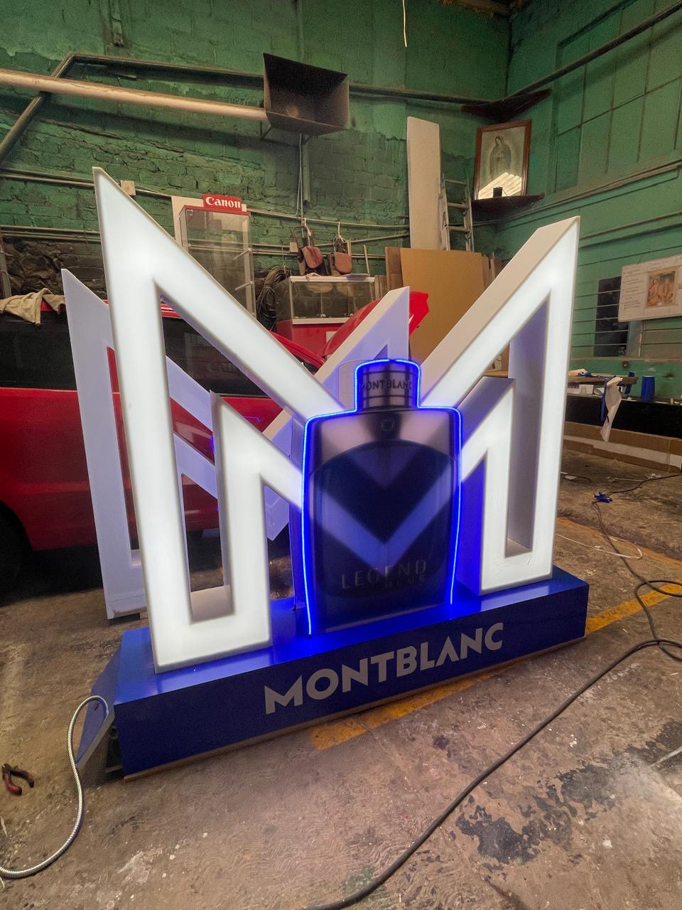Construcción Montblanc