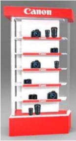 diseño de mobiliario comercial para Cananon