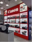 Montaje en punto de venta Canon 