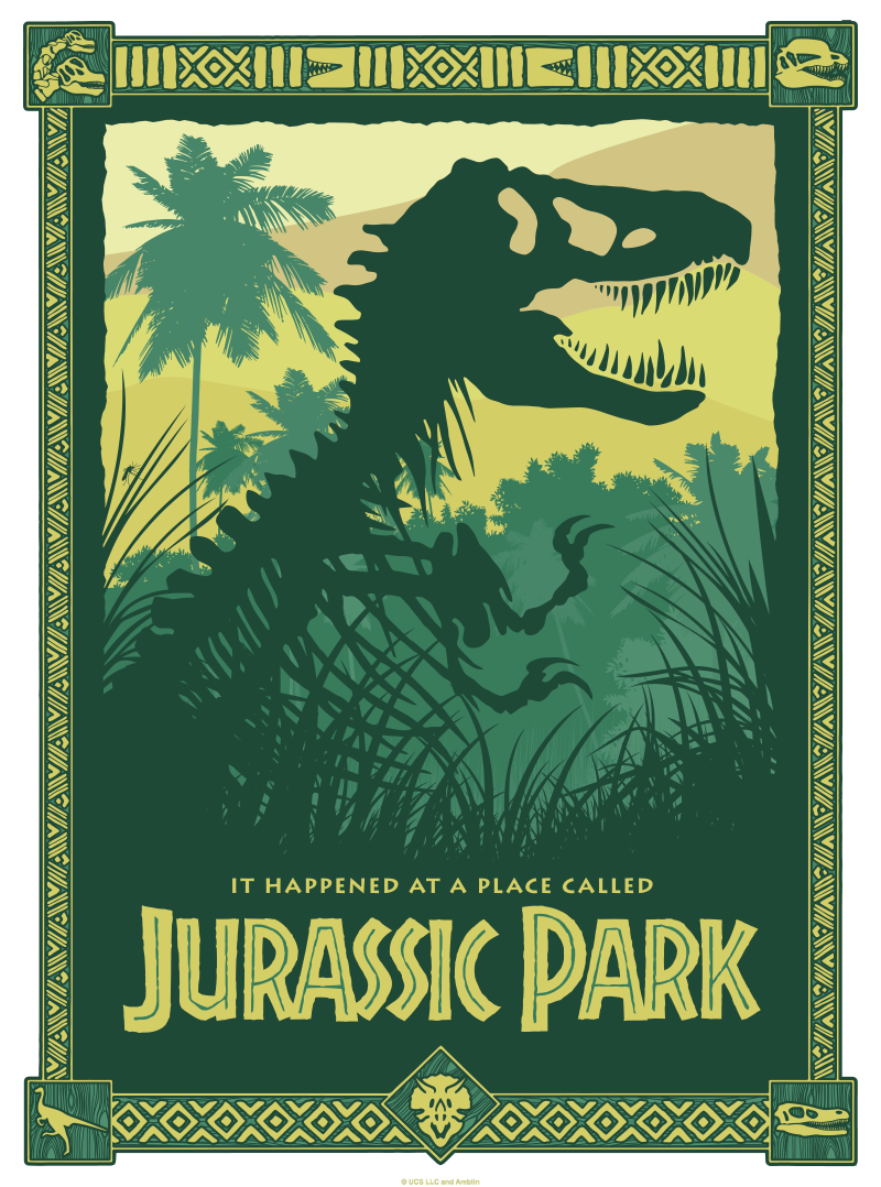 AVPerth Jurassic Park Art Print