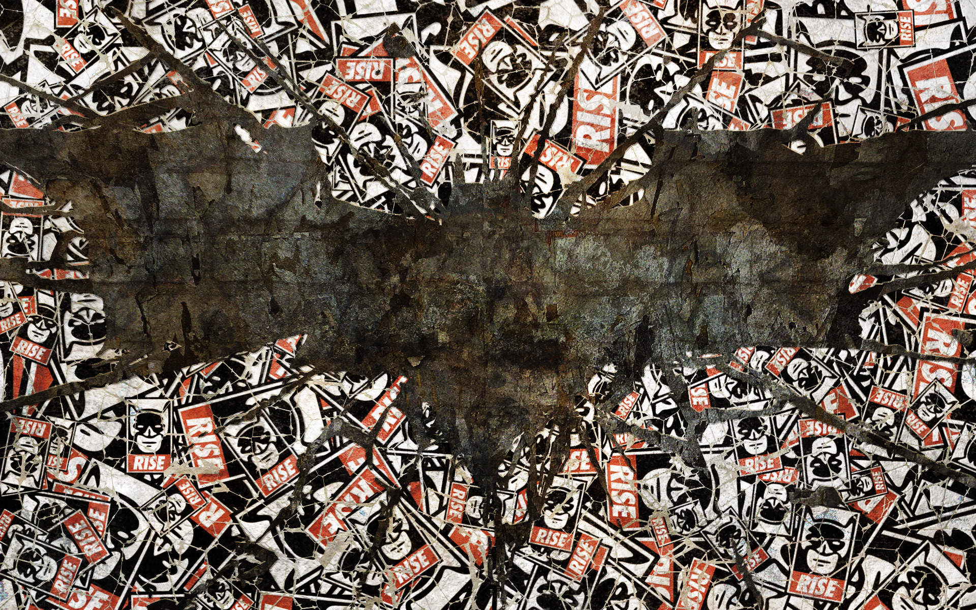 AVPerth Batman Rise Sticker