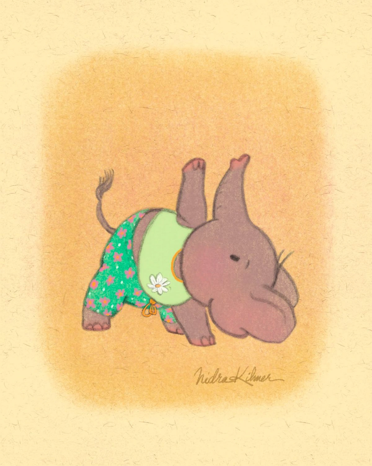 Henrietta, Triangle pose