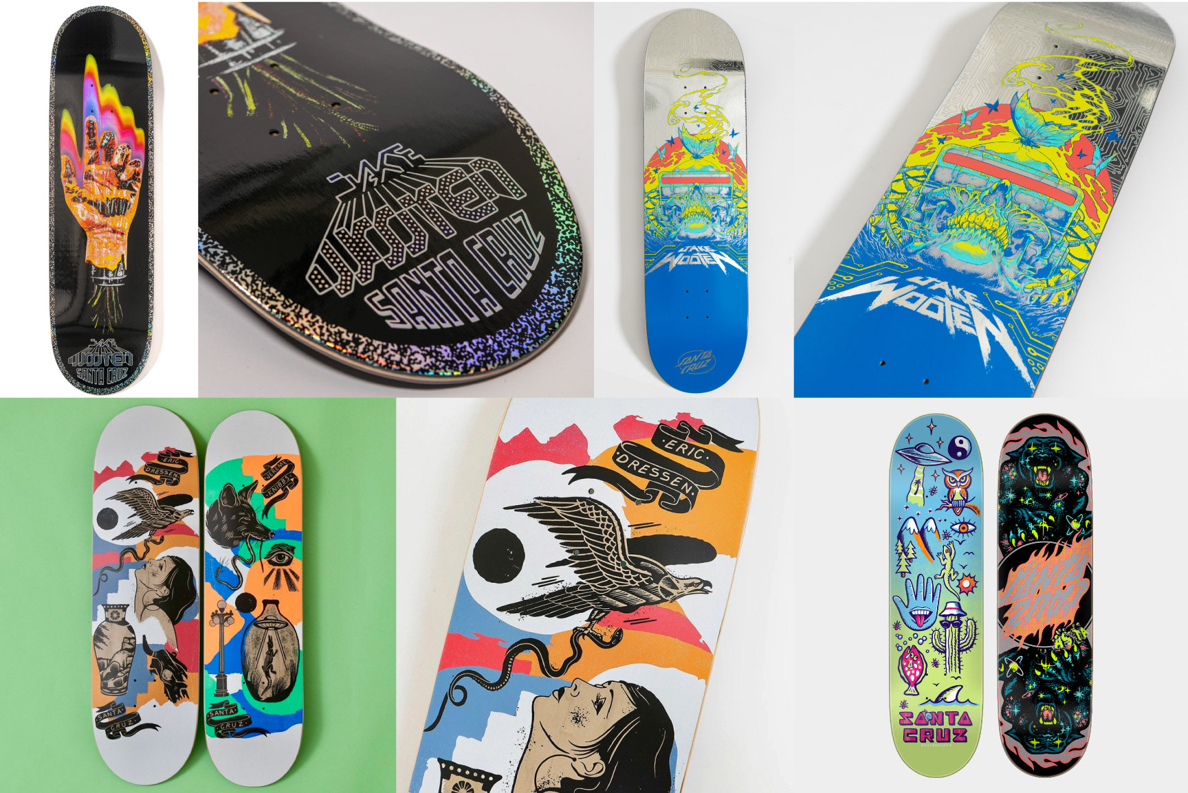 created by chip, chip Marucci, graphic design, art director, creative director, Natas, Winkowski, Salba, Jake Wooten, Eric Dressen, Jereme Knibbs, Tom Asta, Rob Roskopp, Justin Sommer, Screaming Hand, Transcend Series, VX Deck, Mario McCoy, Blake Johnson, Fabiana Delfino, Carver, Cruisers, Skateboards, Complete Skateboards, Longboards, Slasher, Keith Meek,