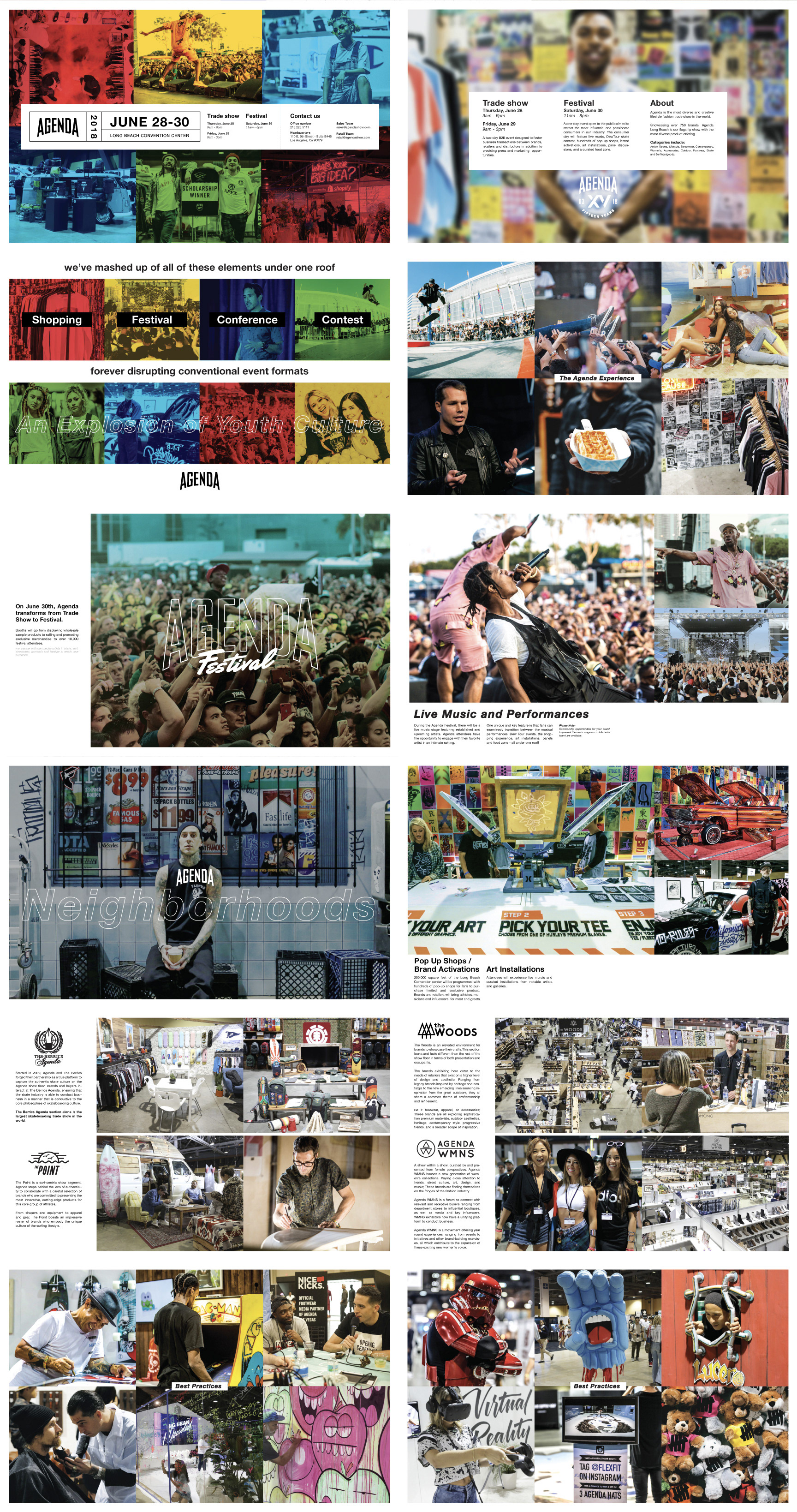 created by chip, chip Marucci, graphic design, art director, creative director, art, graphic design, print, and editorial content, created for Agenda Trade Show Long Beach, Las Vegas, Agenda Festival, Poster, Miami, New York City, Shepard fairy, Tyler the creator, travis barker, asap rocky, the Berrics agenda,