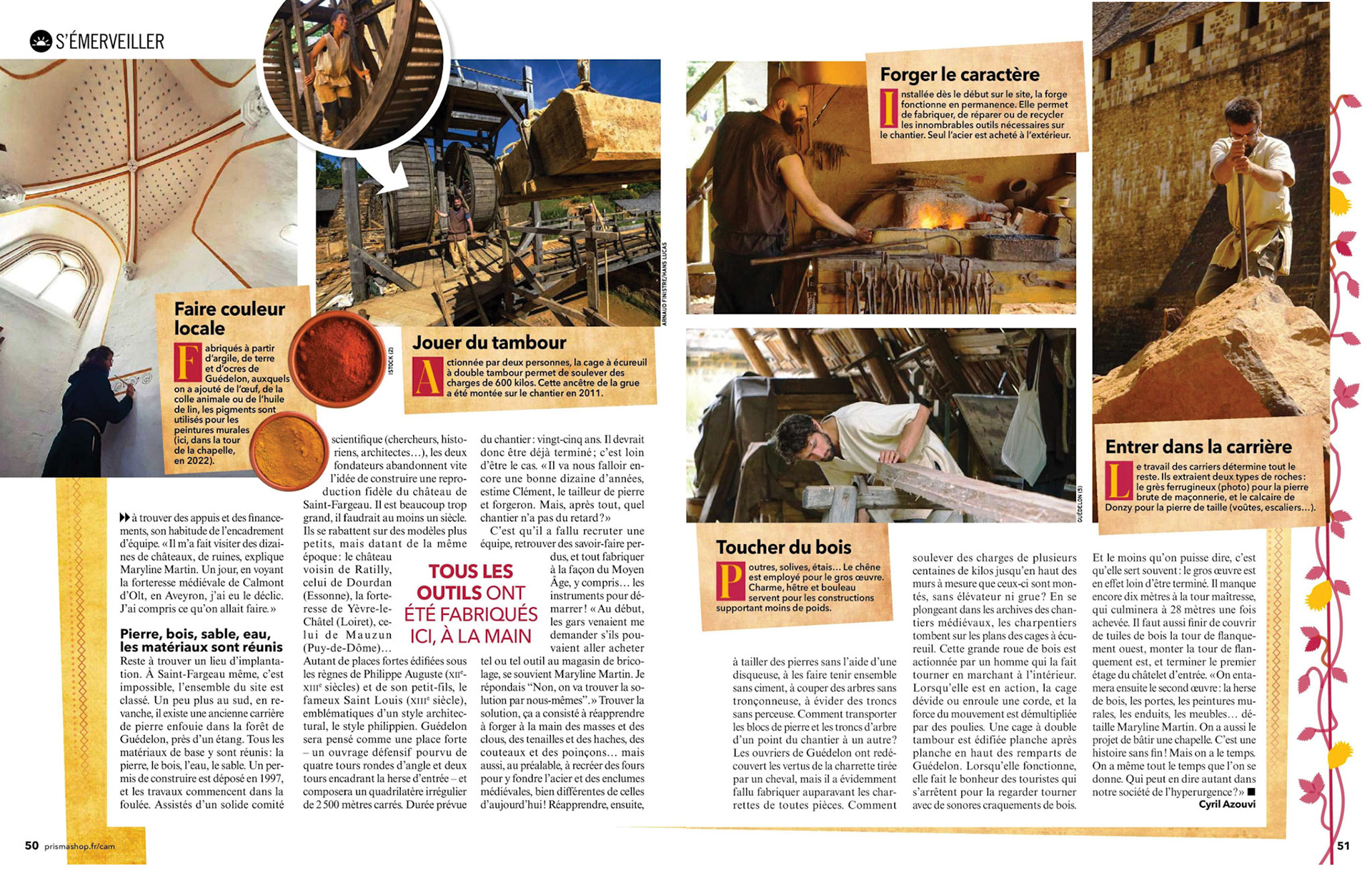 Ca m'intéresse, dossier 4 pages