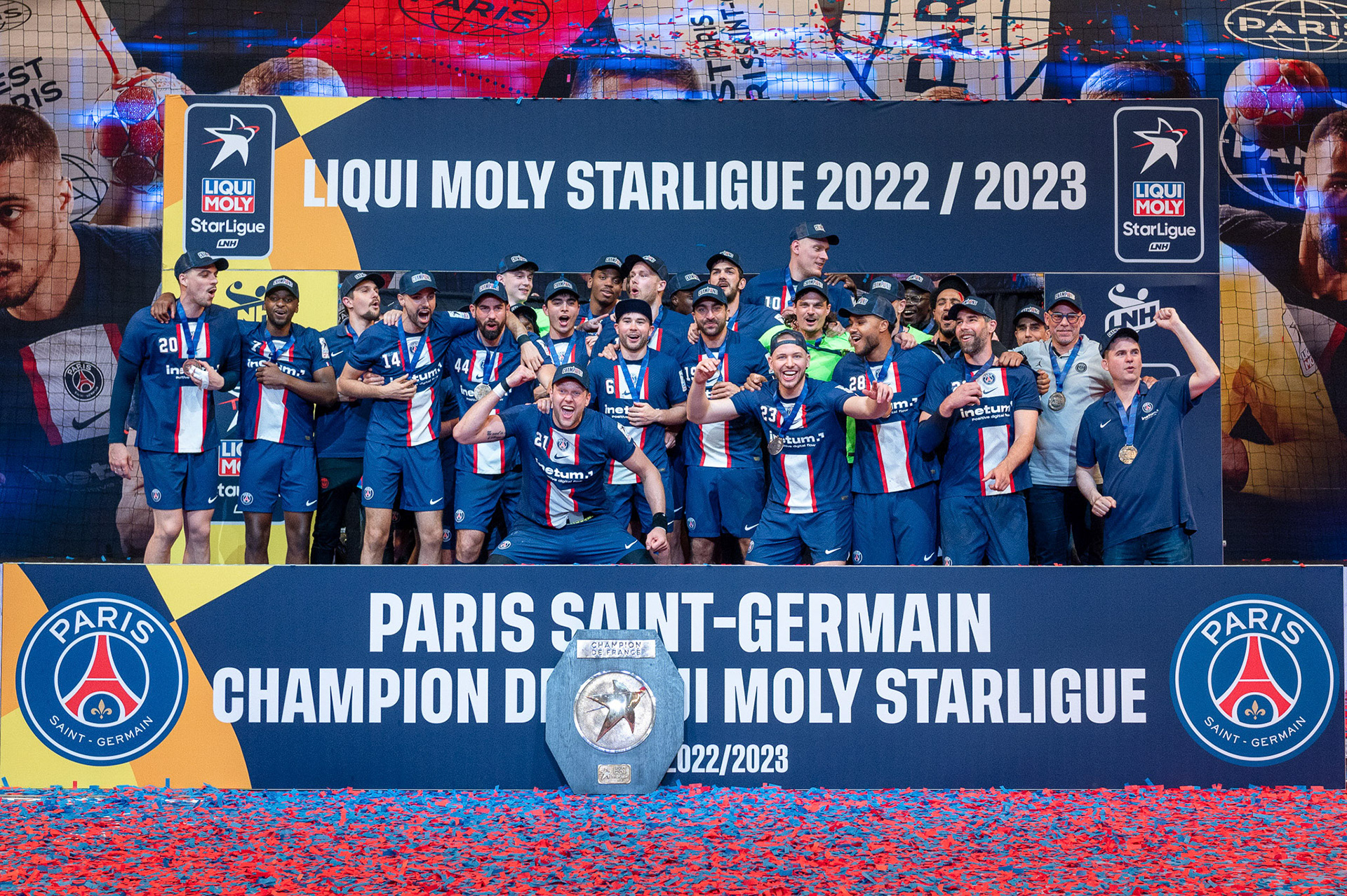 Psg Handball, Champions de France